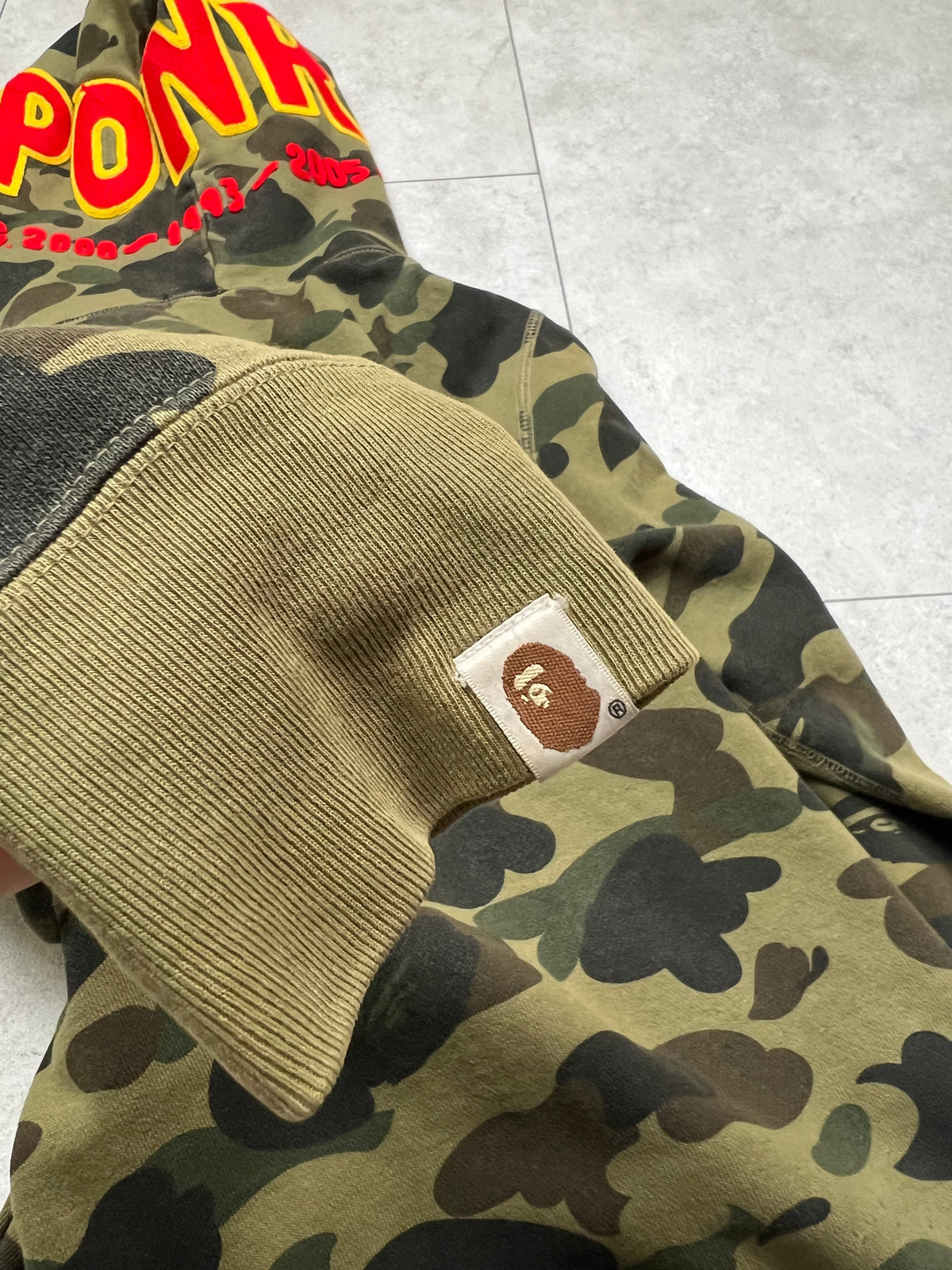 Bape PONR Shark Zip-Up Hoodie (S)