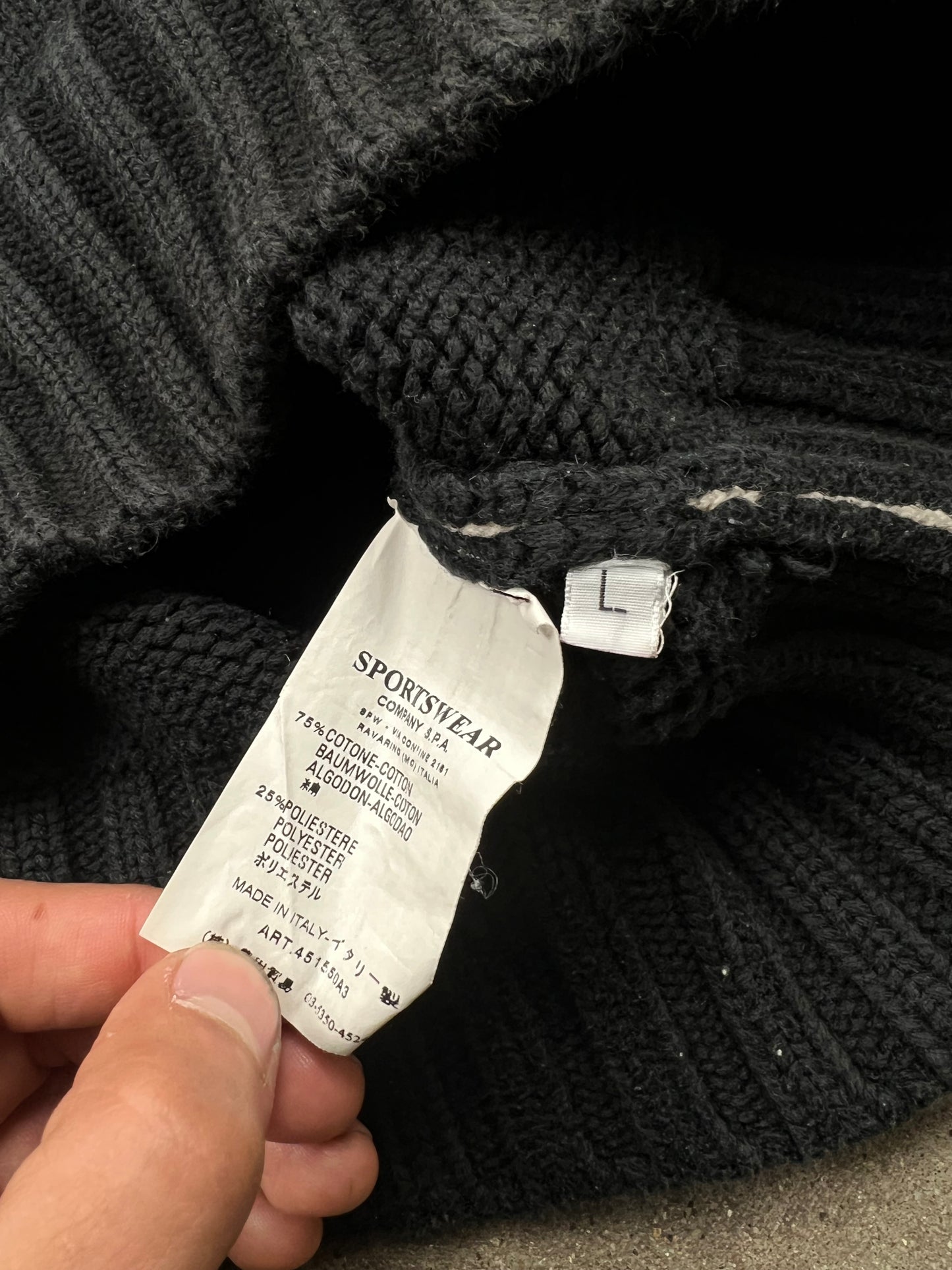 Stone Island Quarter-Zip (M)