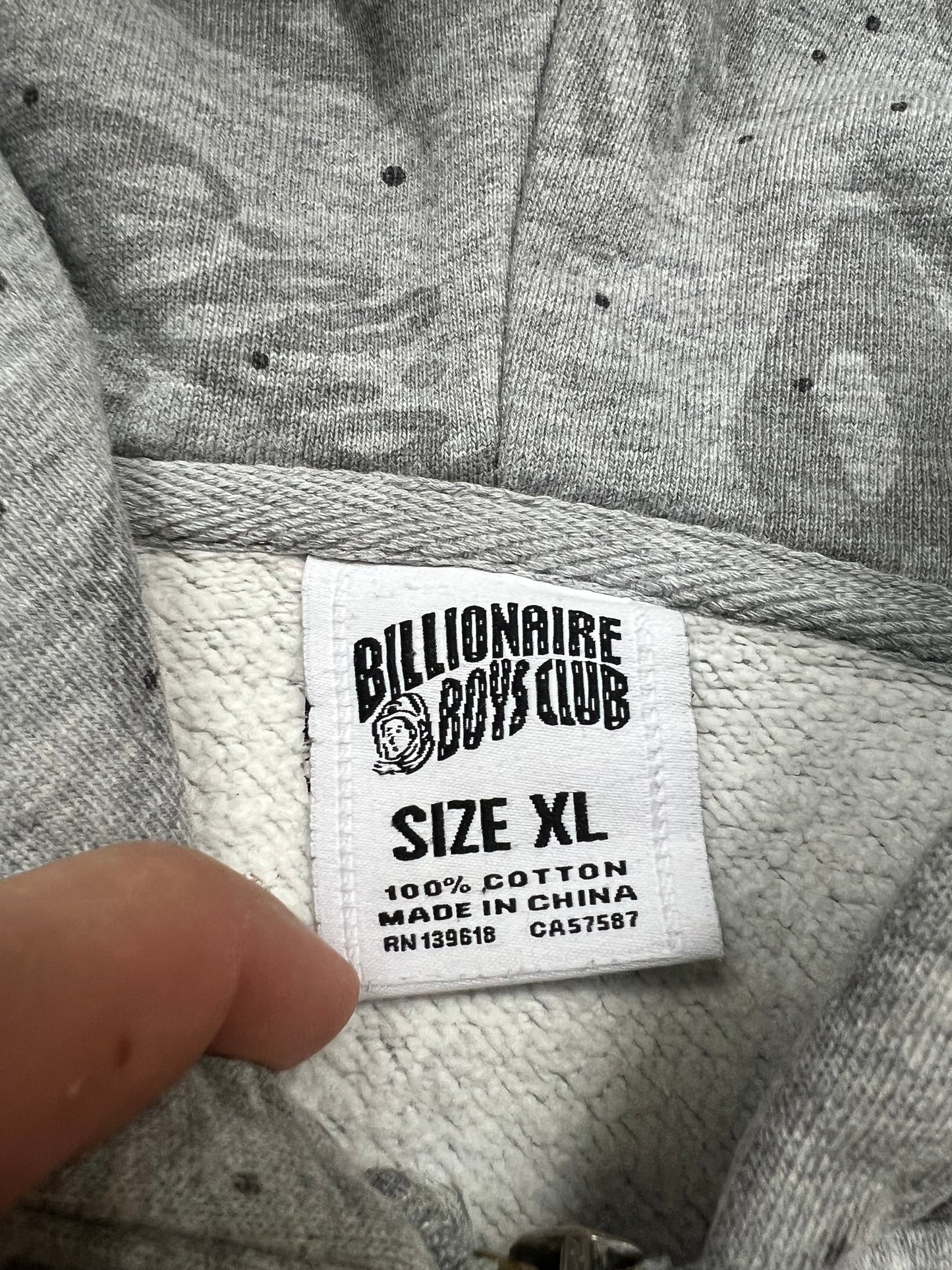 Billionaire Boys Club Zip Up Hoodie (L)