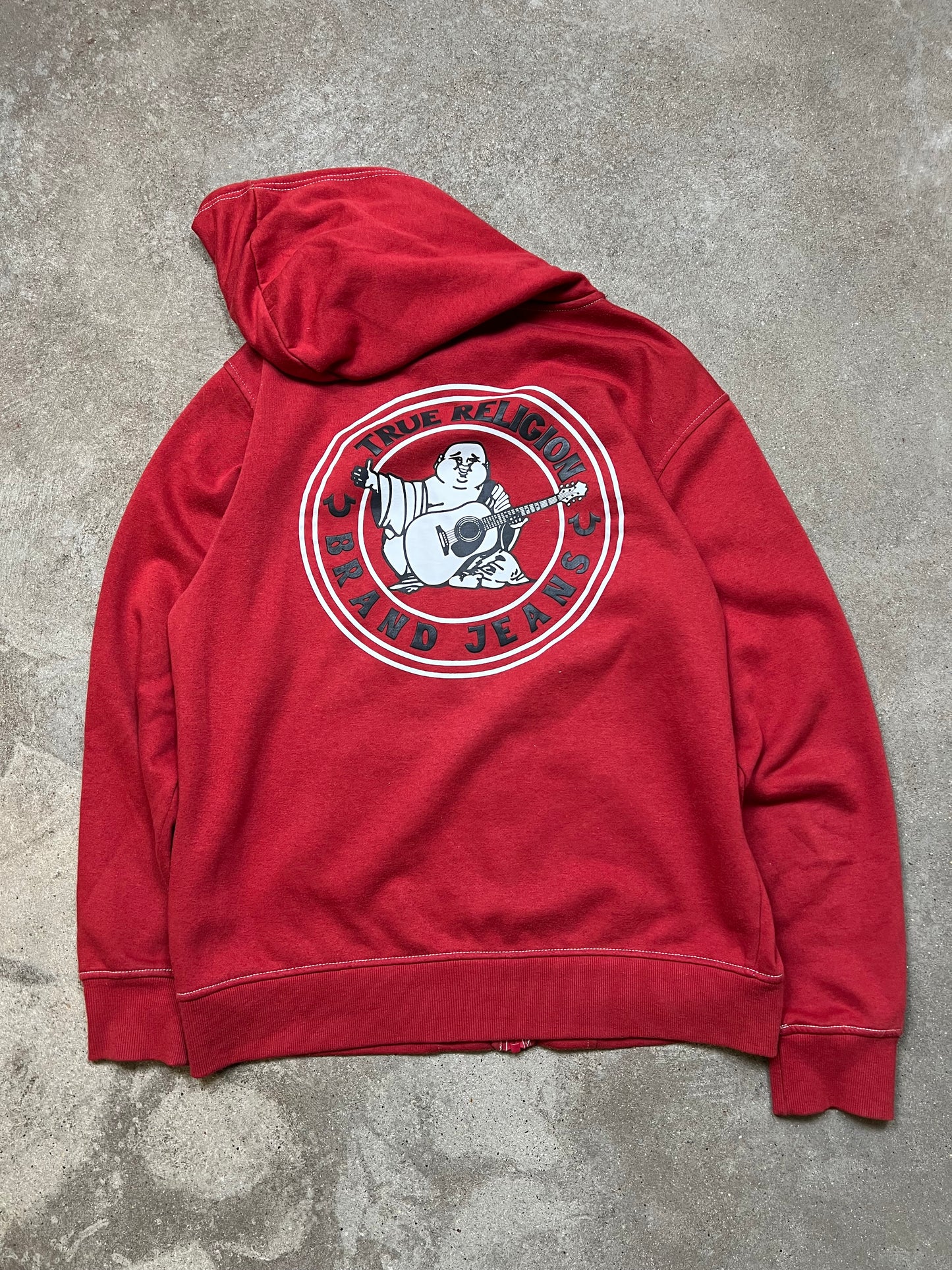 True Religion Zip-Up Hoodie (L)