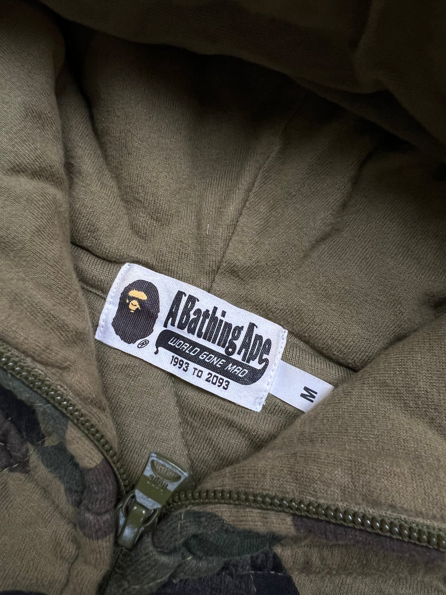 Bape Zip Up Hoodie (M)