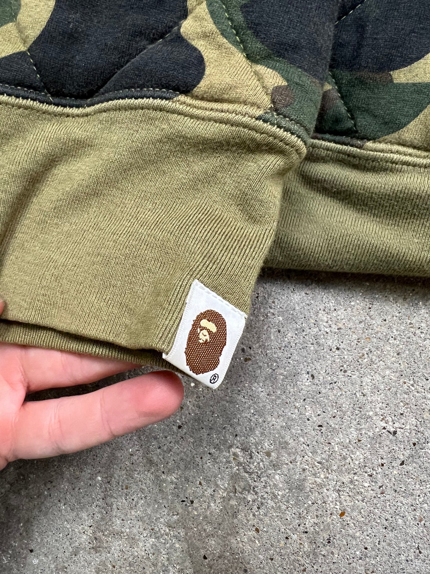 Bape Zip Up Hoodie (M)