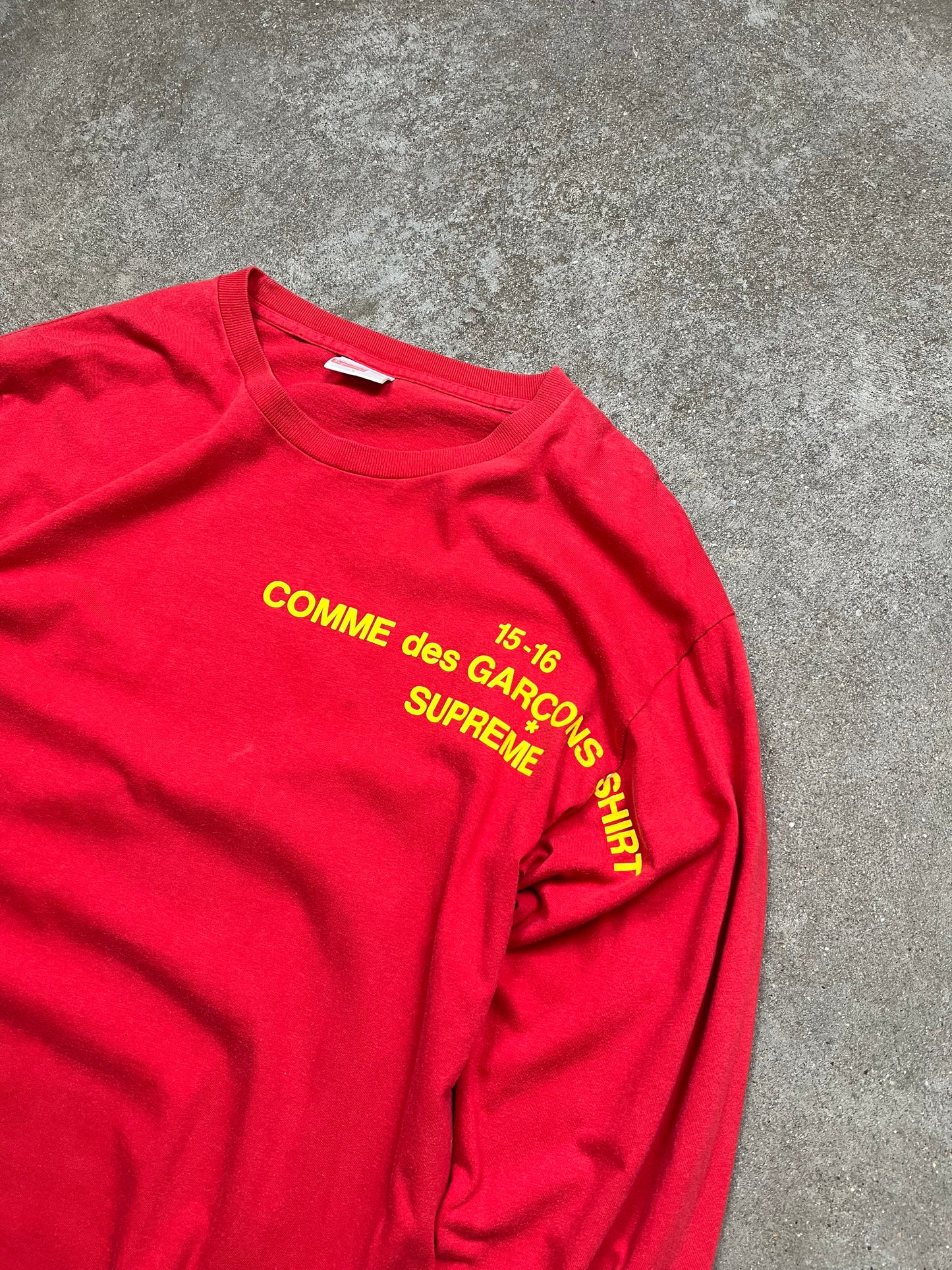 Supreme x CDG Longsleeve (L)