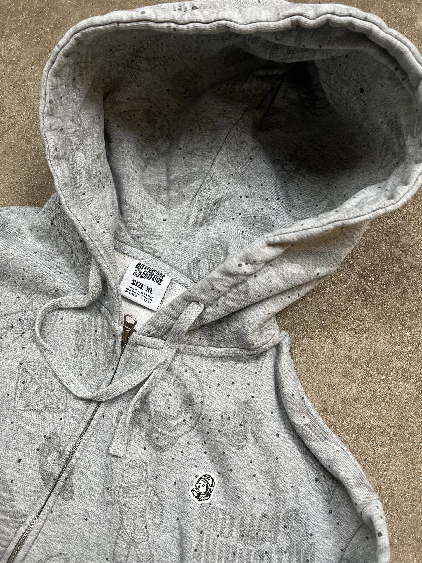 Billionaire Boys Club Zip Up Hoodie (L)