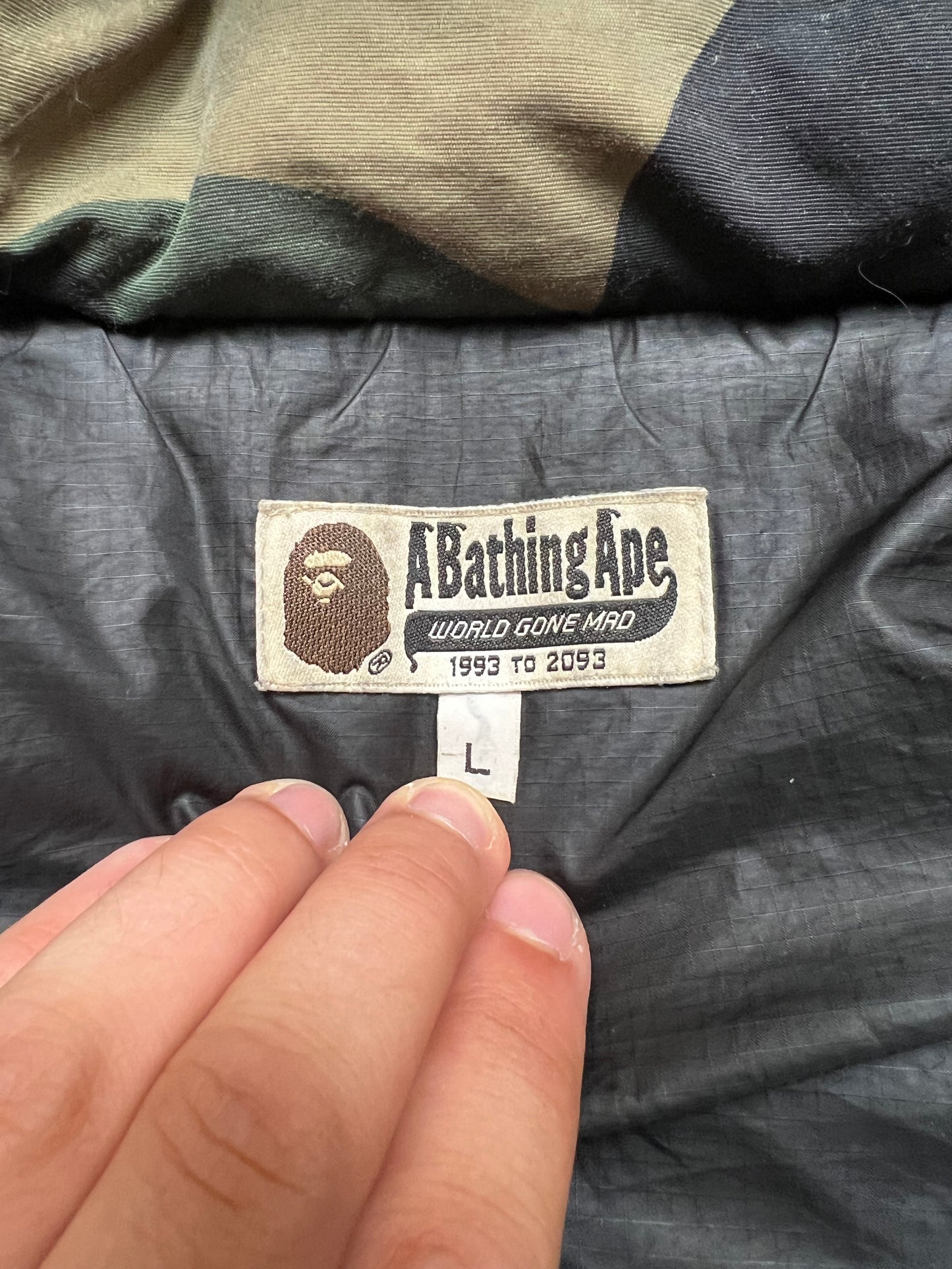 BAPE puffer (Large)