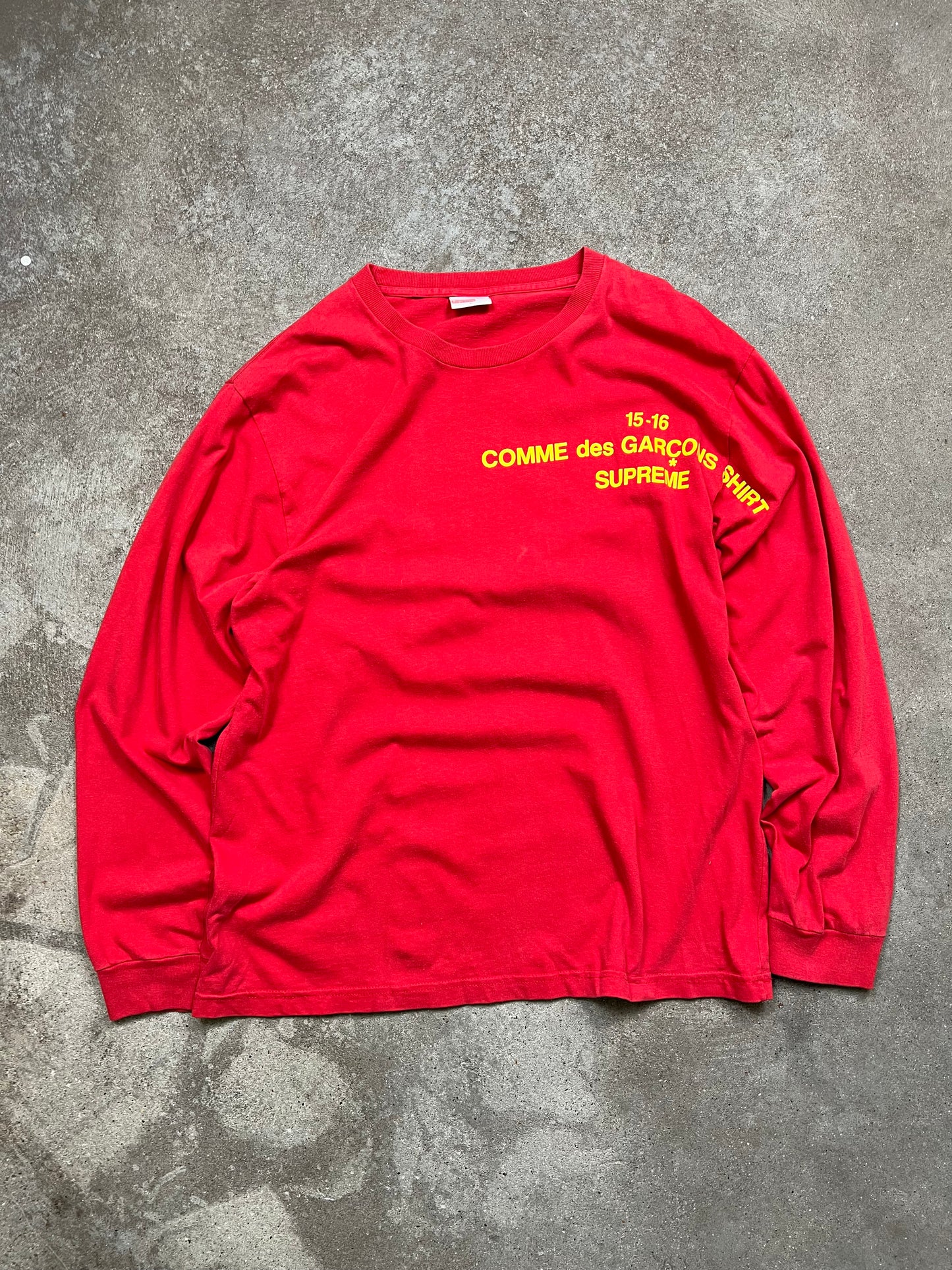 Supreme x CDG Longsleeve (L)