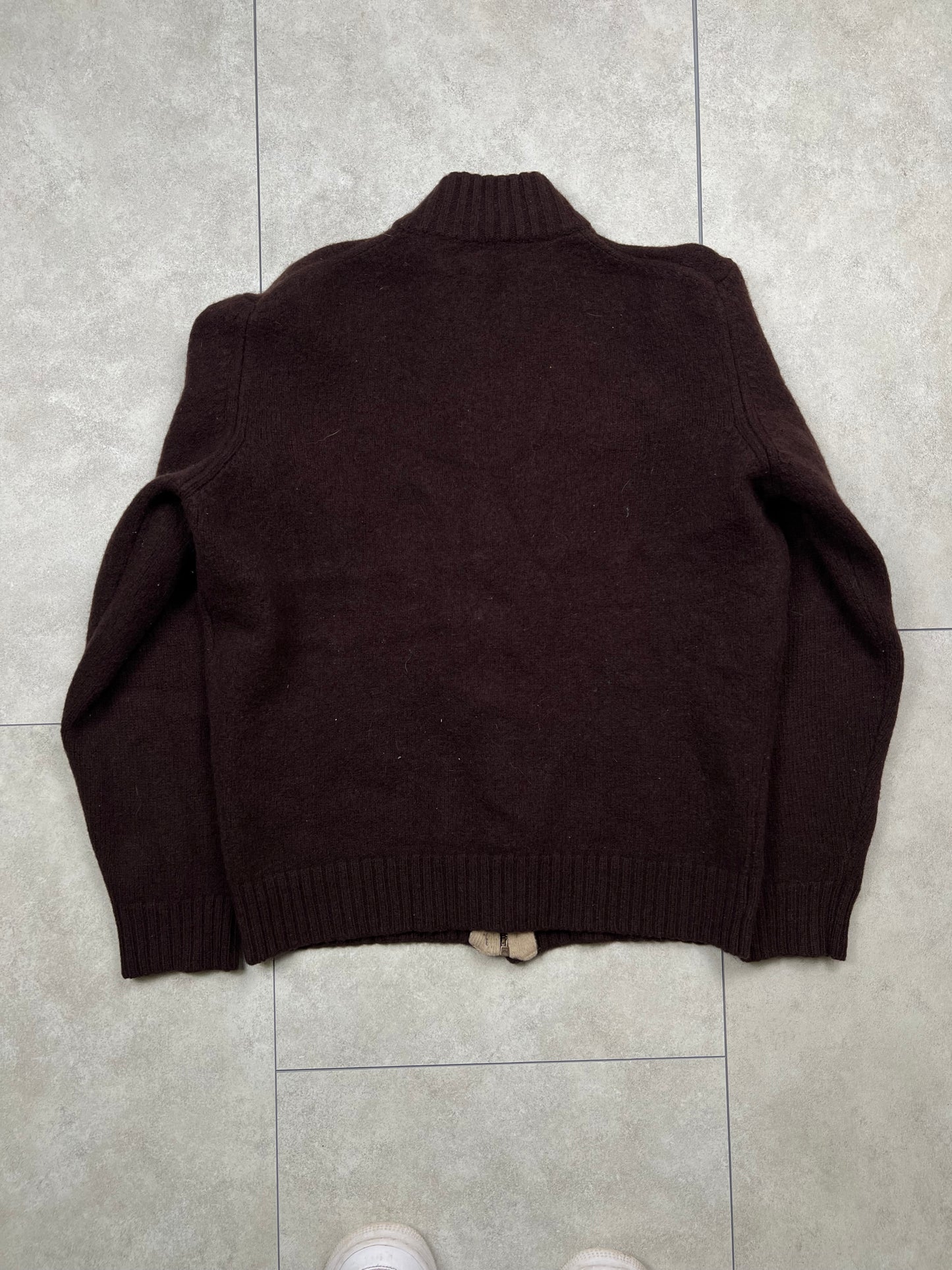 Burberry Zip Up Sweater (S)