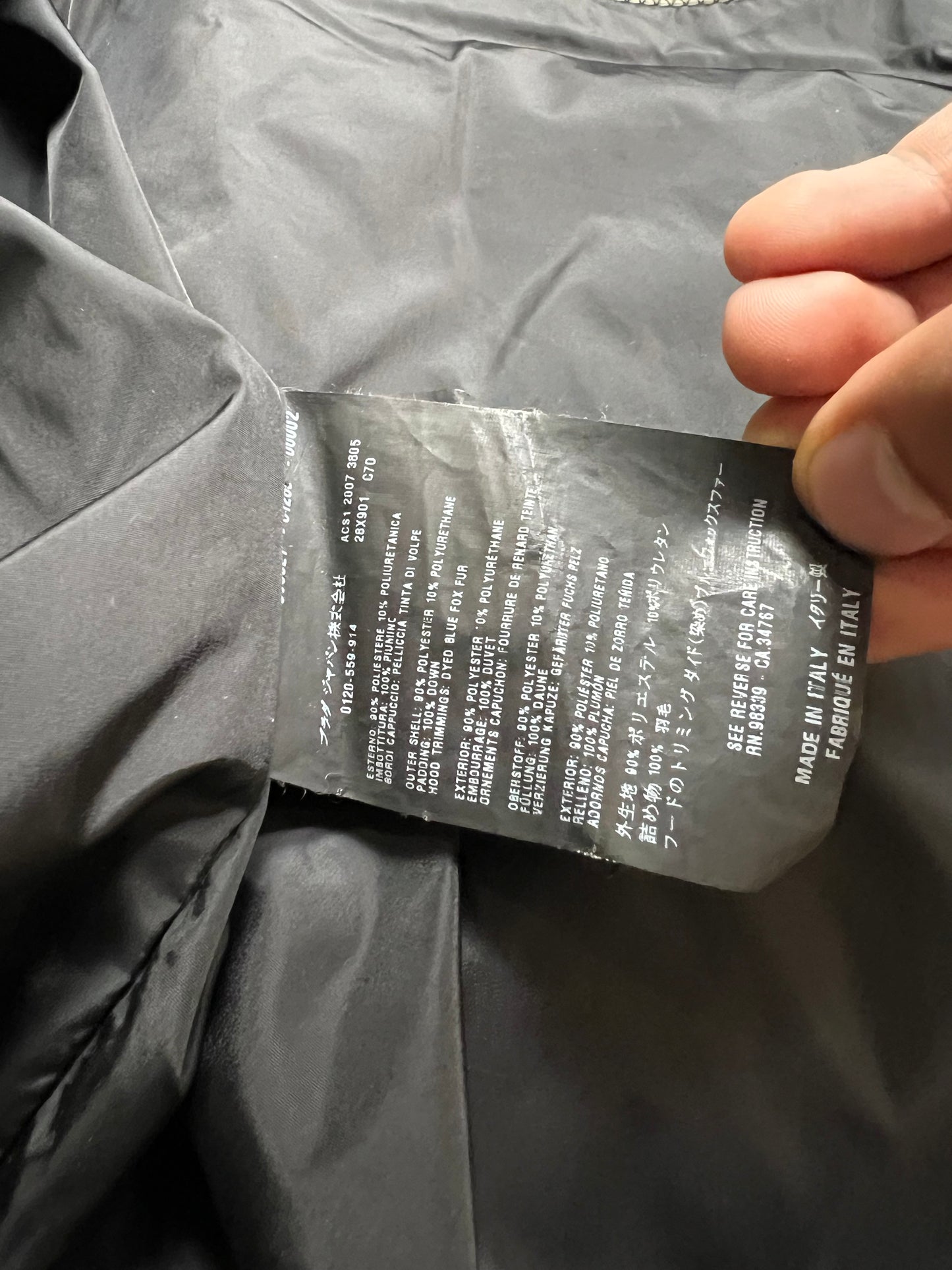 Prada Puffer (XS)