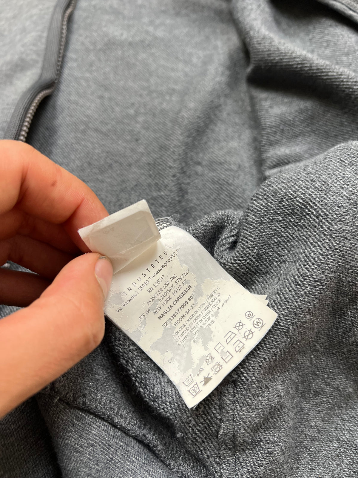 Moncler Zip-Up Hoodie (S/M)