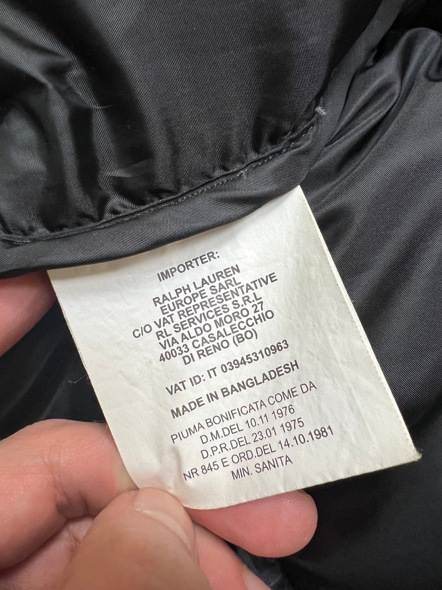 Ralph Lauren Puffer (XS/S)