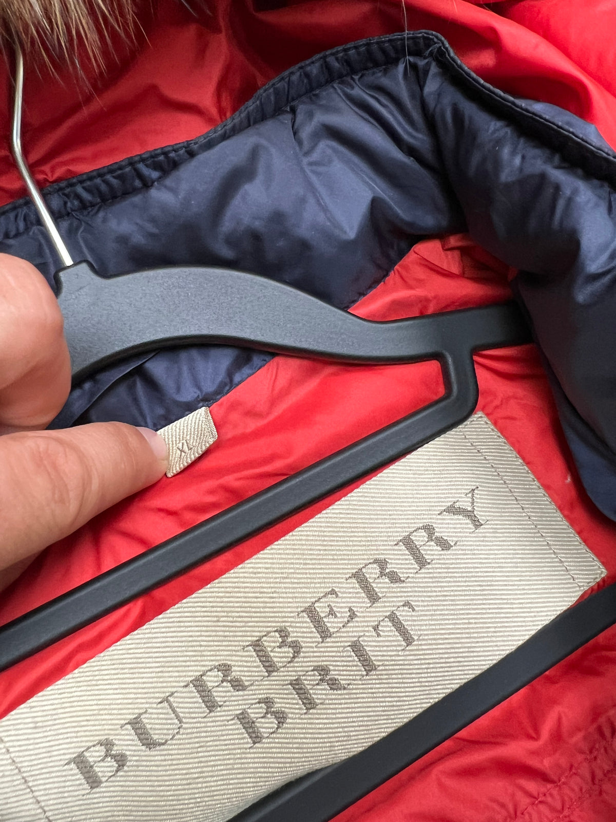Burberry Fur Puffer (XL)