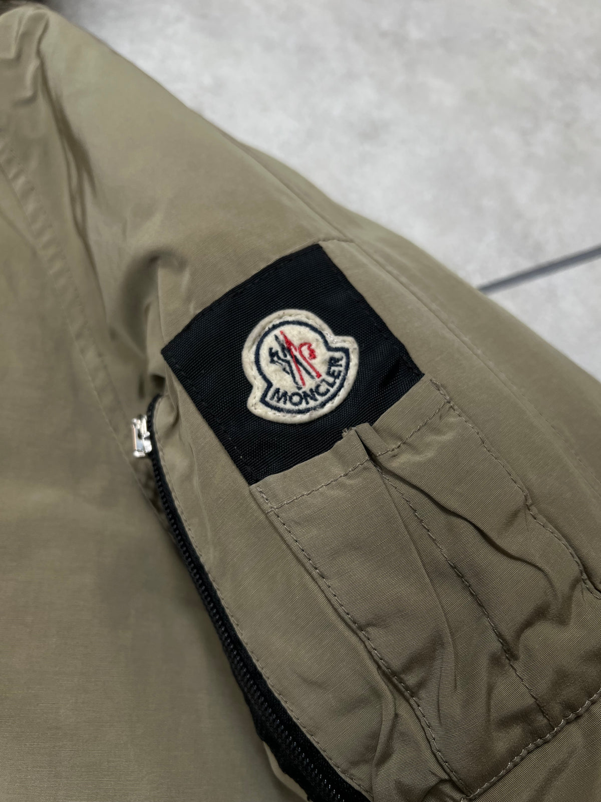 Moncler Fur Puffer (L)