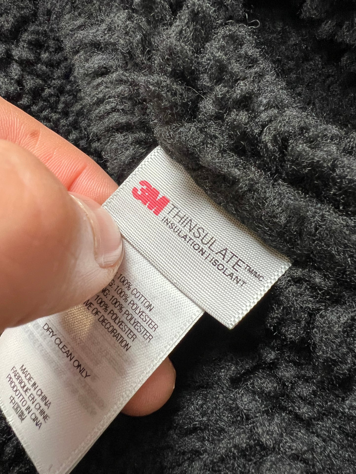 Supreme Faux Sherling Lined Bomber (S)