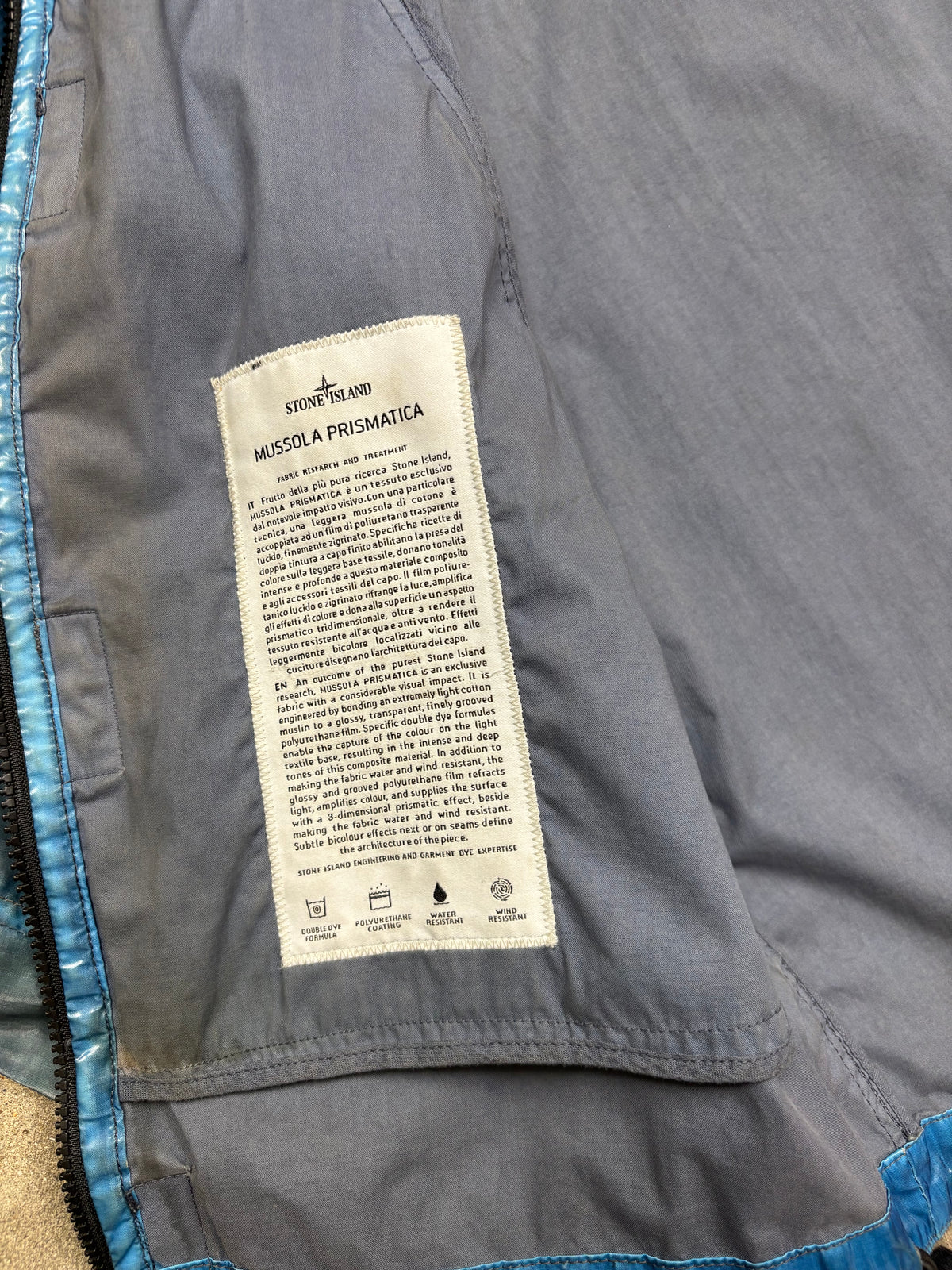 Stone Island Mussola Prismatica 2012 Jacket (S)