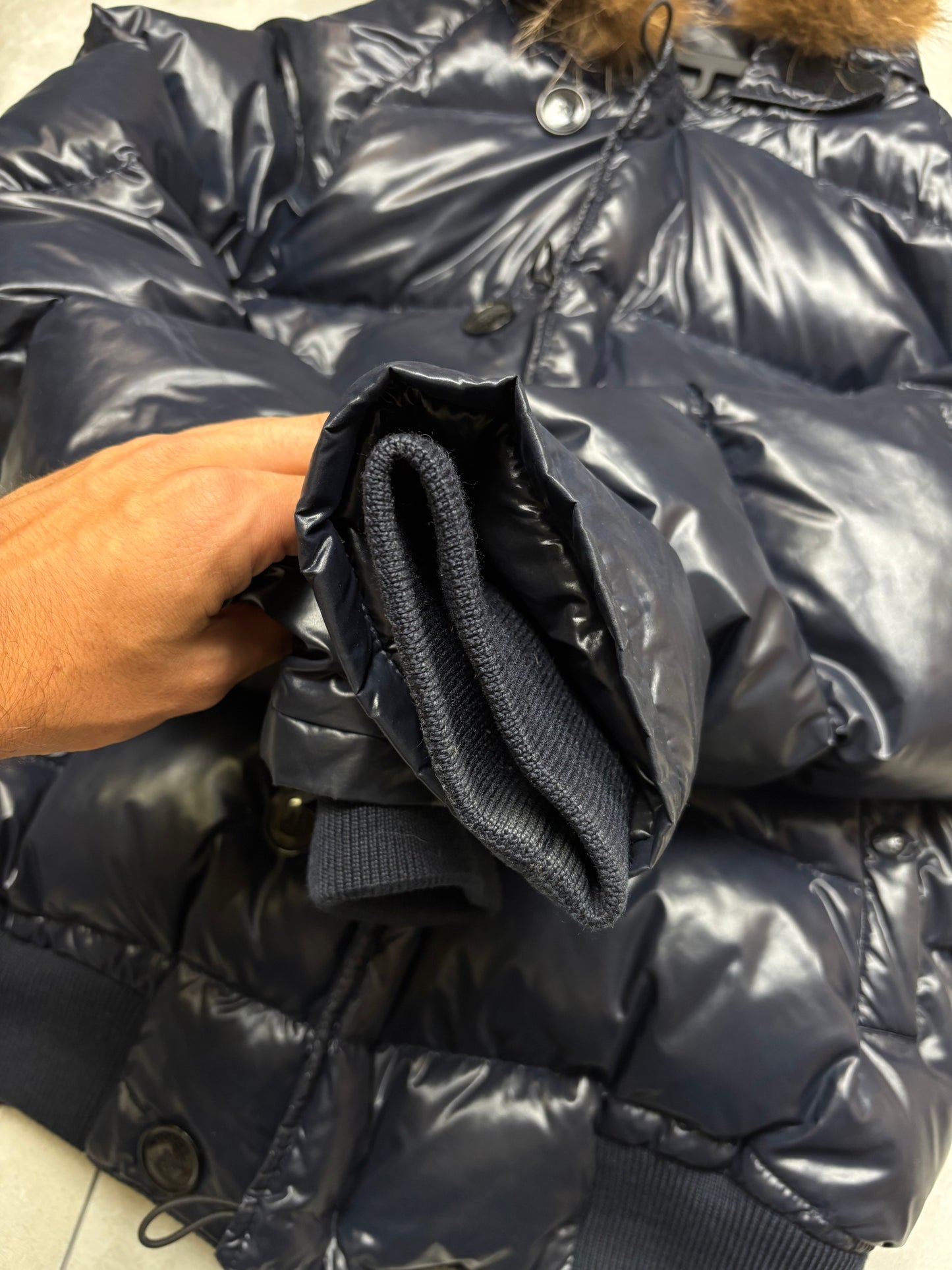 Moncler Fur Puffer (L)