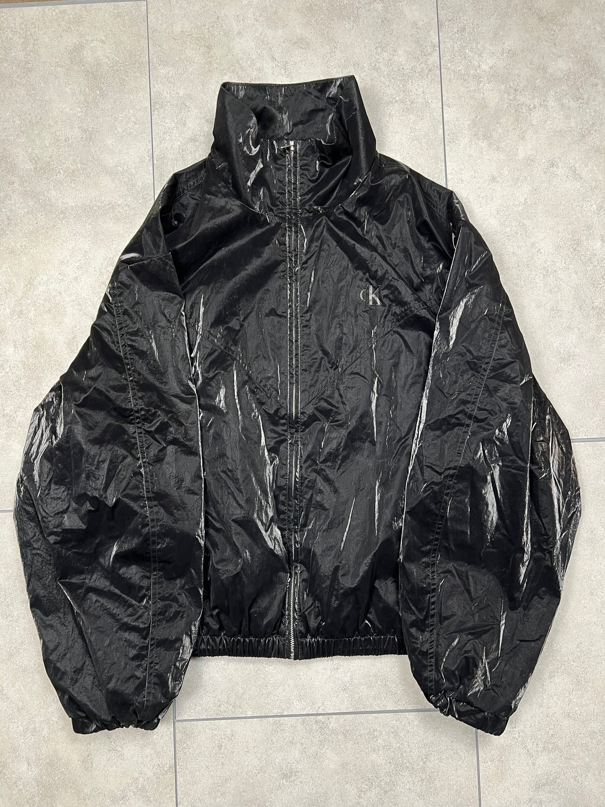 Calvin Klein Silk Jacket (L)
