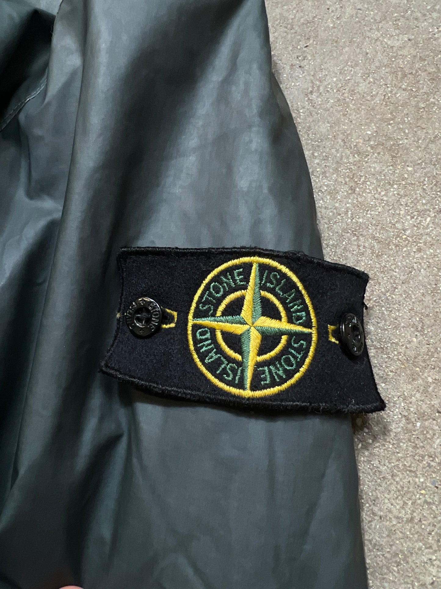 Stone Island Mussola Gommata jacket (Large)