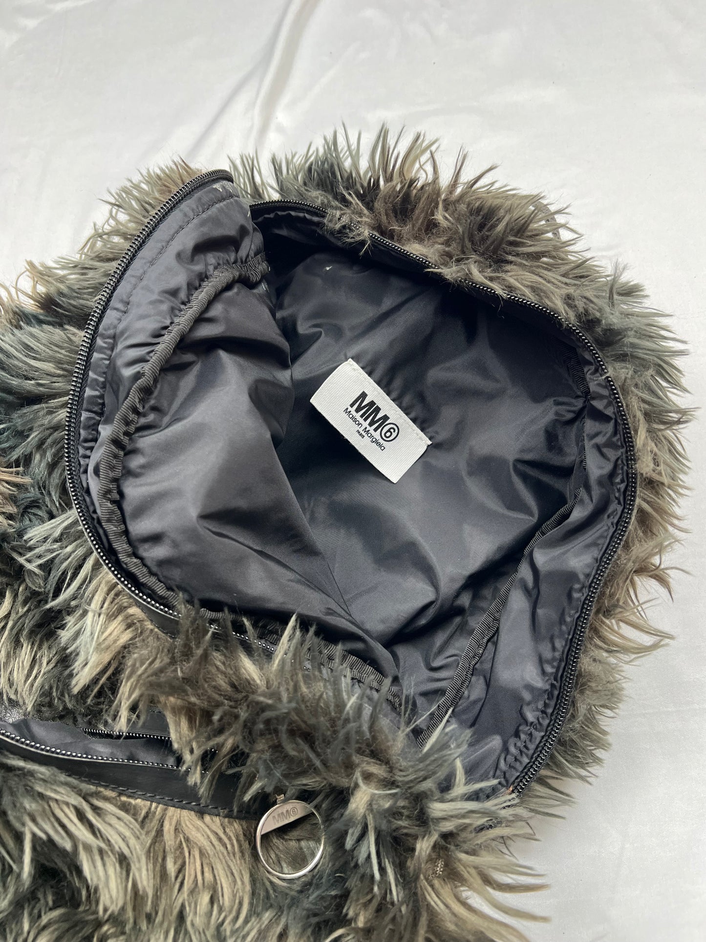 Maison Margiela backpack Eco fur
