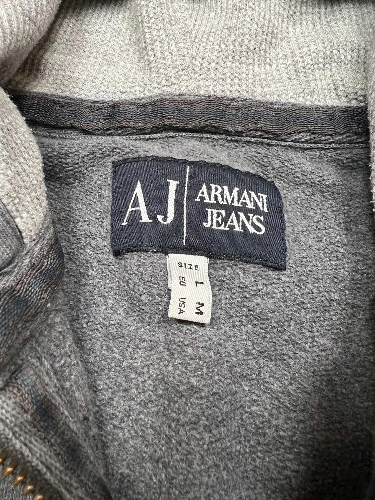 Armani Jeans Zip-Up Hoodie (S/M)