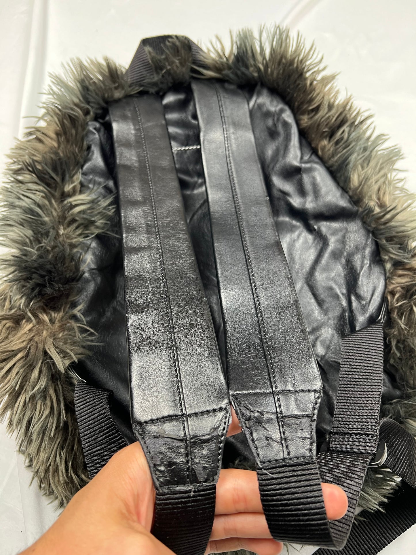 Maison Margiela backpack Eco fur
