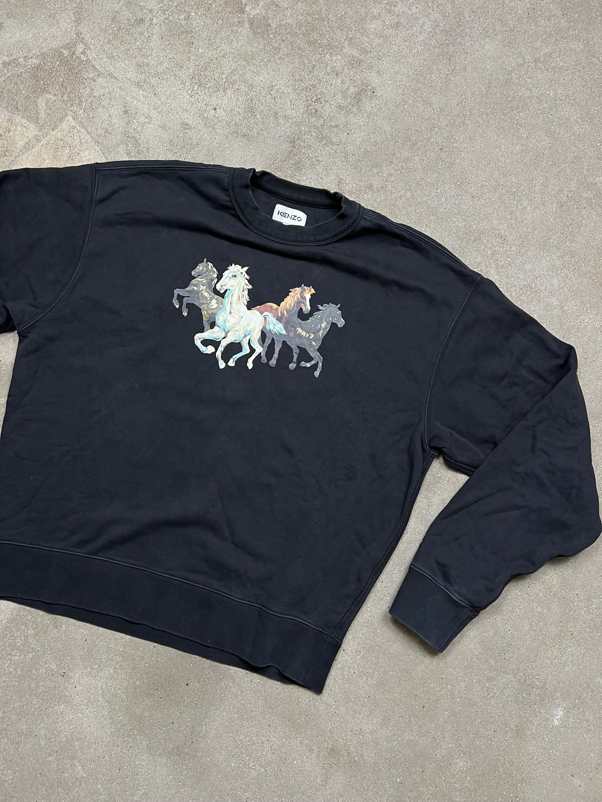 Kenzo Horses Sweater (M)
