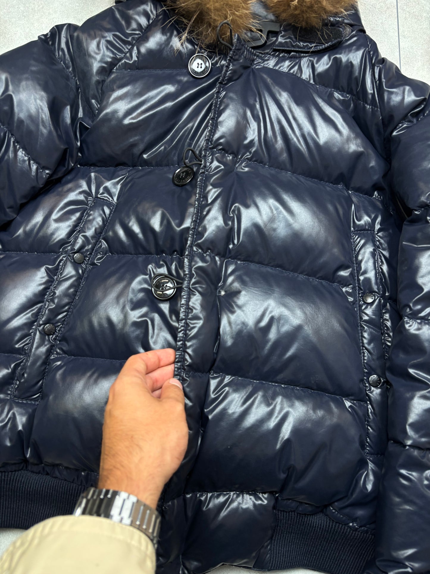 Moncler Fur Puffer (L)