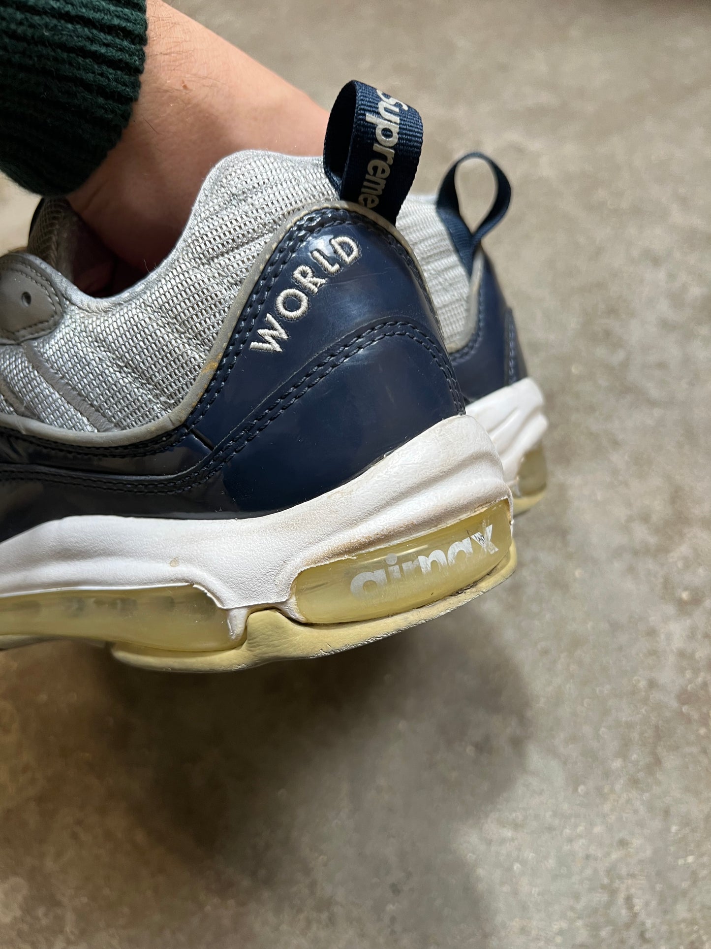 Supreme nike air max 95 obsidian (42.5)