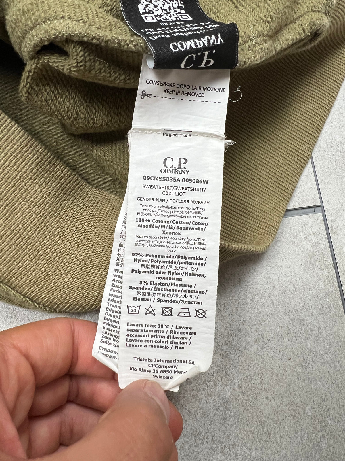 Cp Company Zip-Up Hoodie (S)
