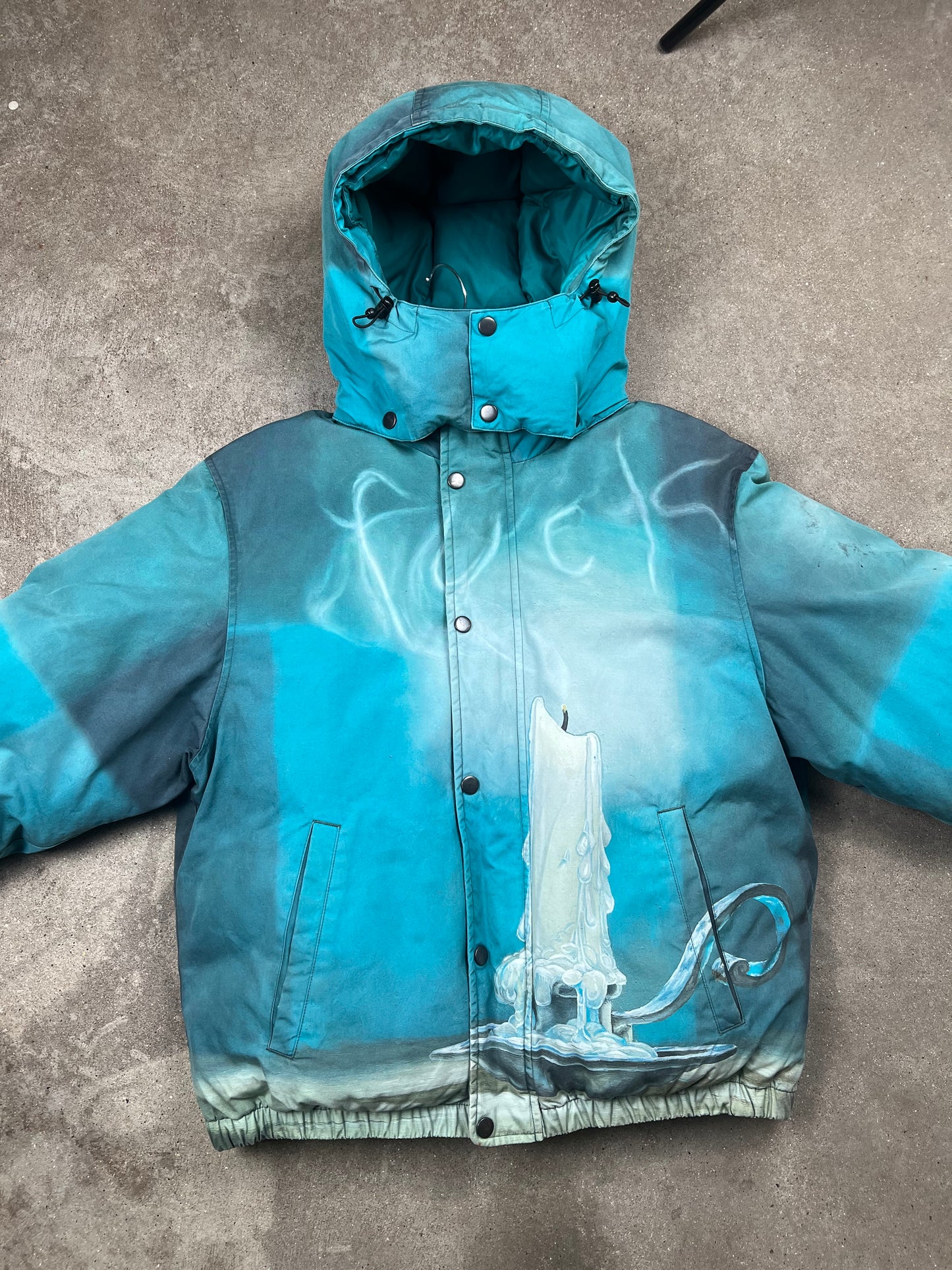 Supreme "Fuck" Down Jacket (S)