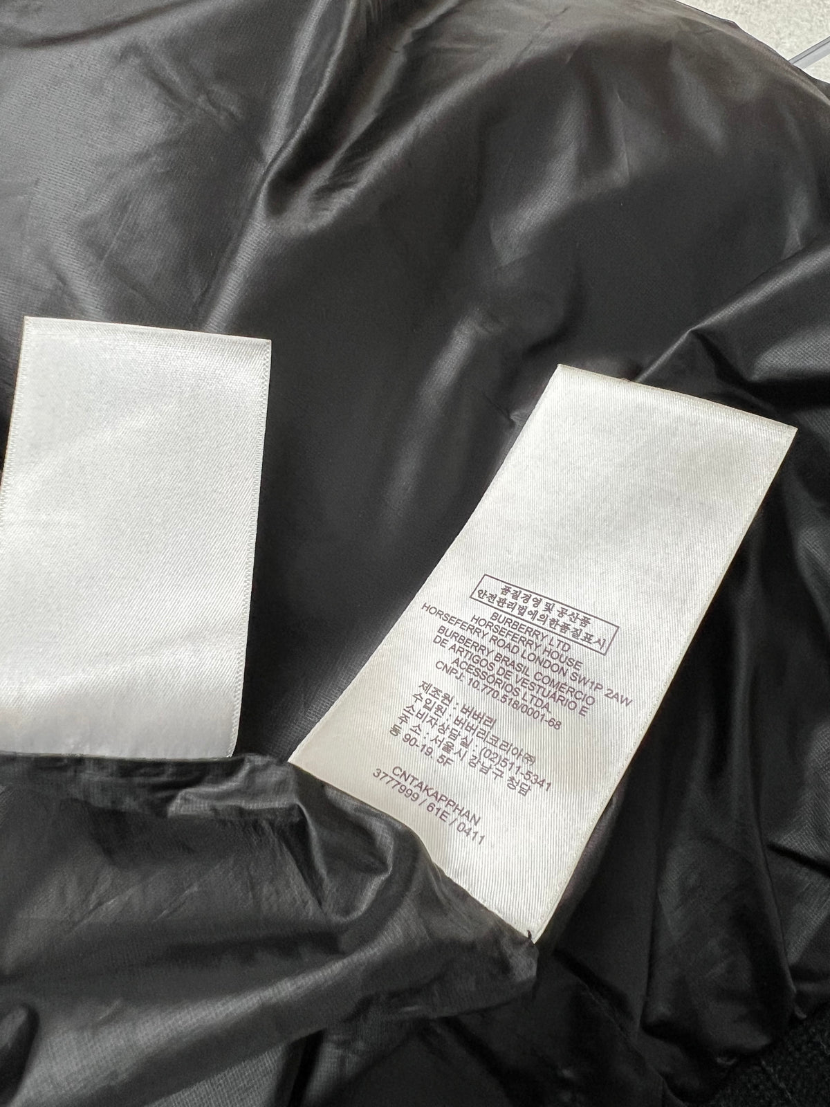 Burberry Sport Cardigan Puffer Jacket (S/M)
