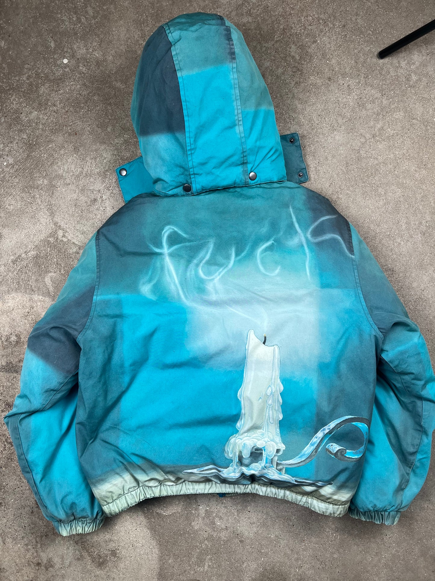 Supreme "Fuck" Down Jacket (S)