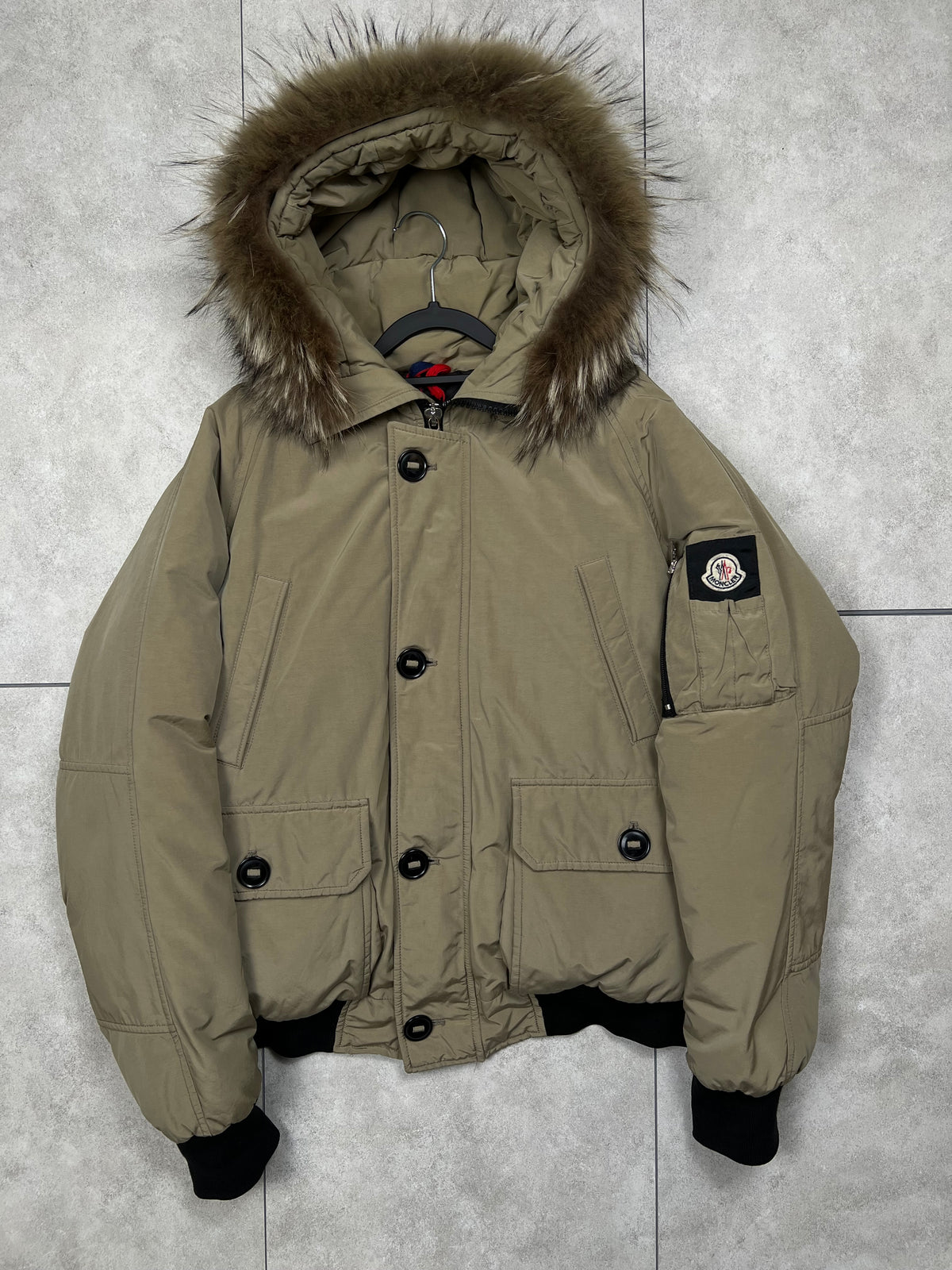 Moncler Fur Puffer (L)