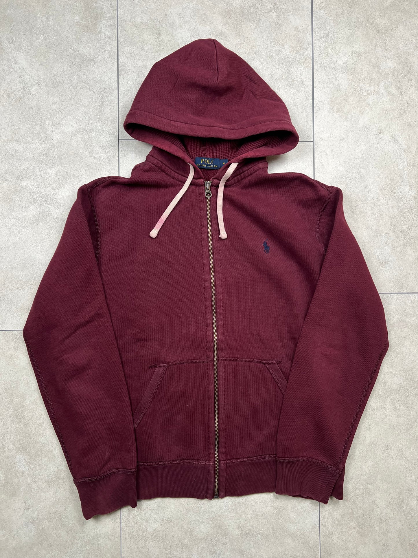 Ralph Lauren Zip-Up Hoodie (M)