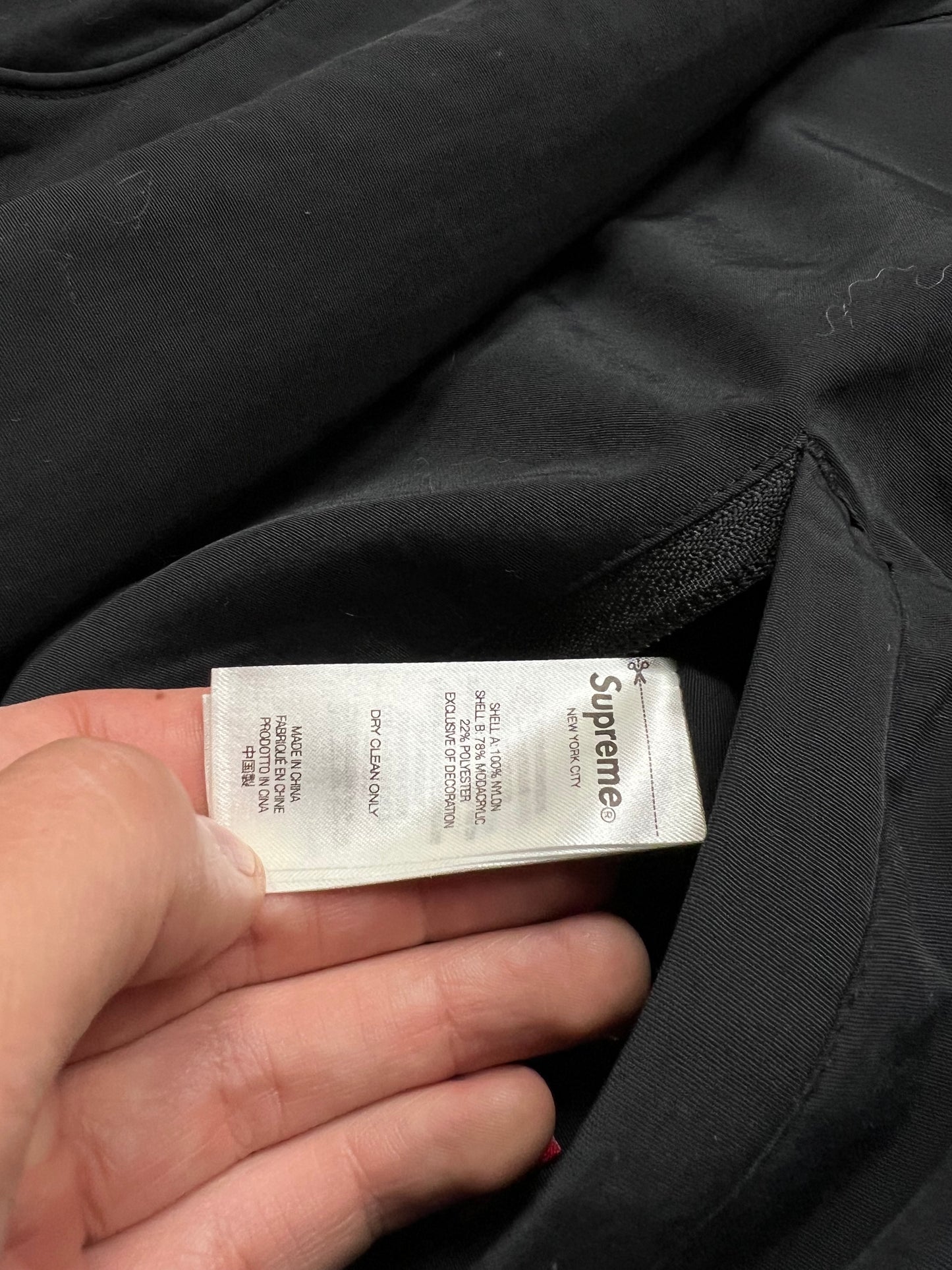 Supreme Reversible Fur Jacket (Large)