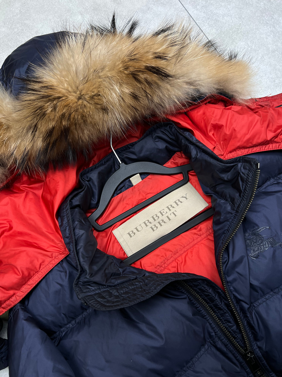 Burberry Fur Puffer (XL)