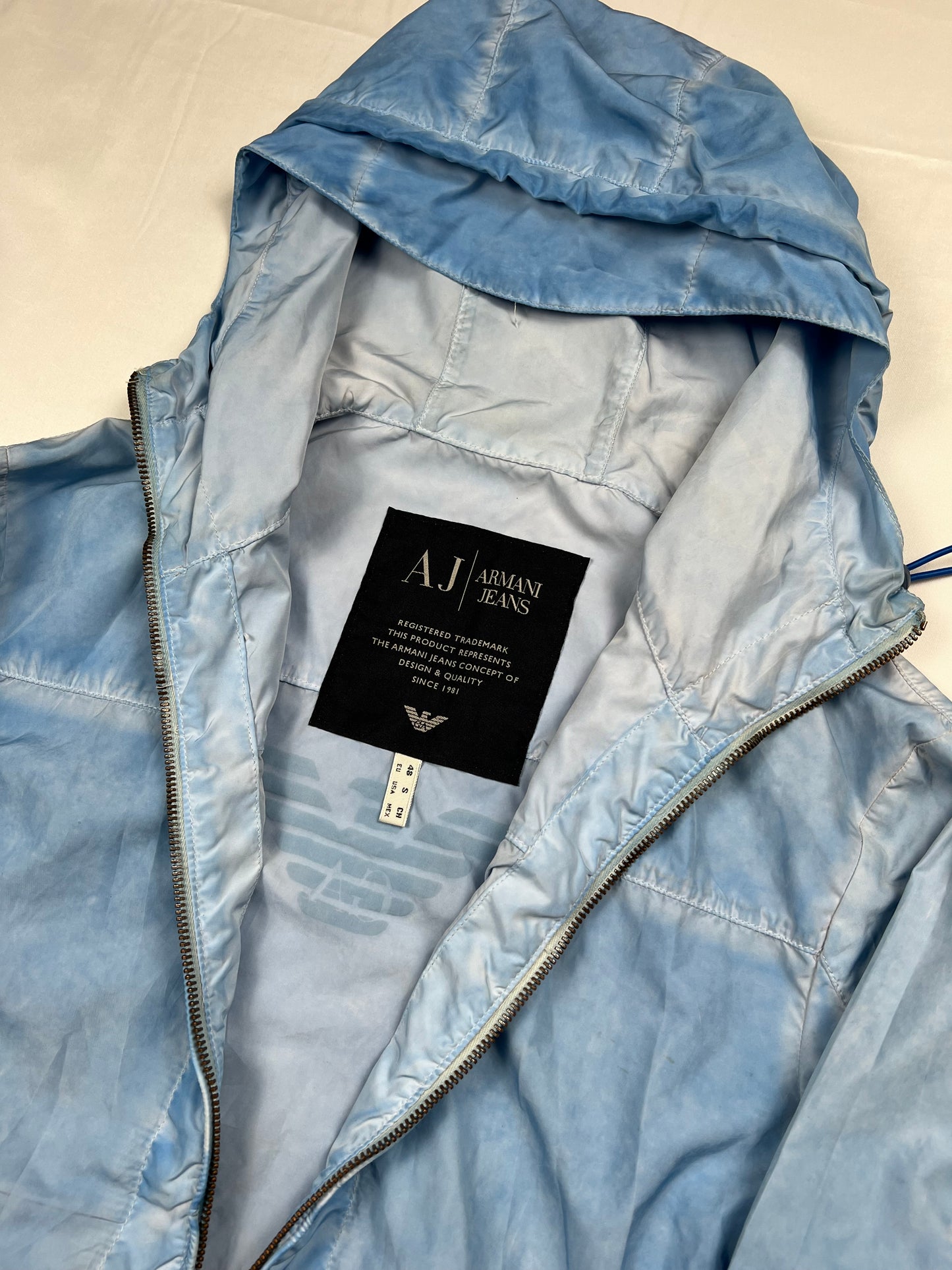 Blue Armani Jeans Jacket (S/M)