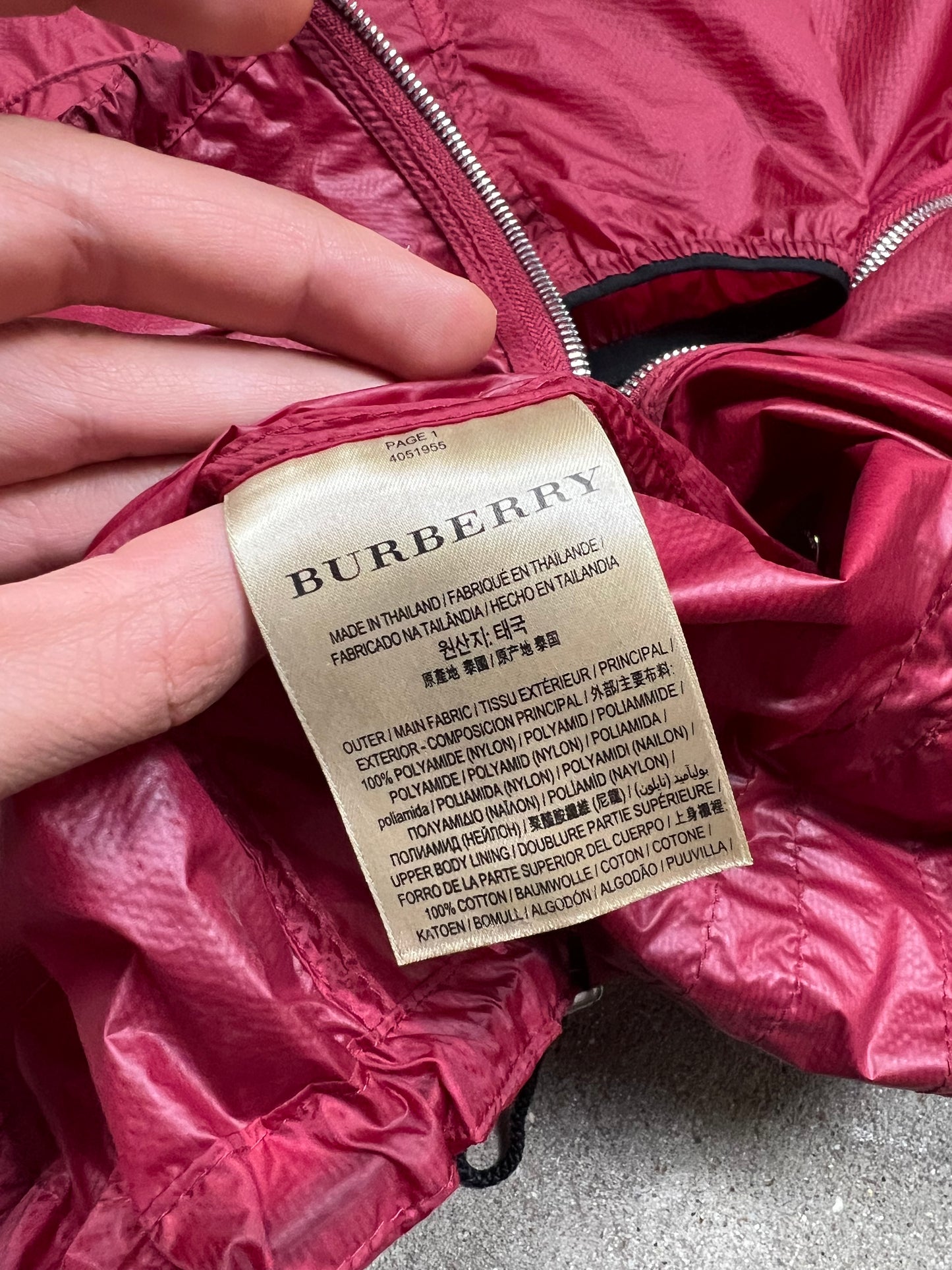 Burberry Jacket (M/L)