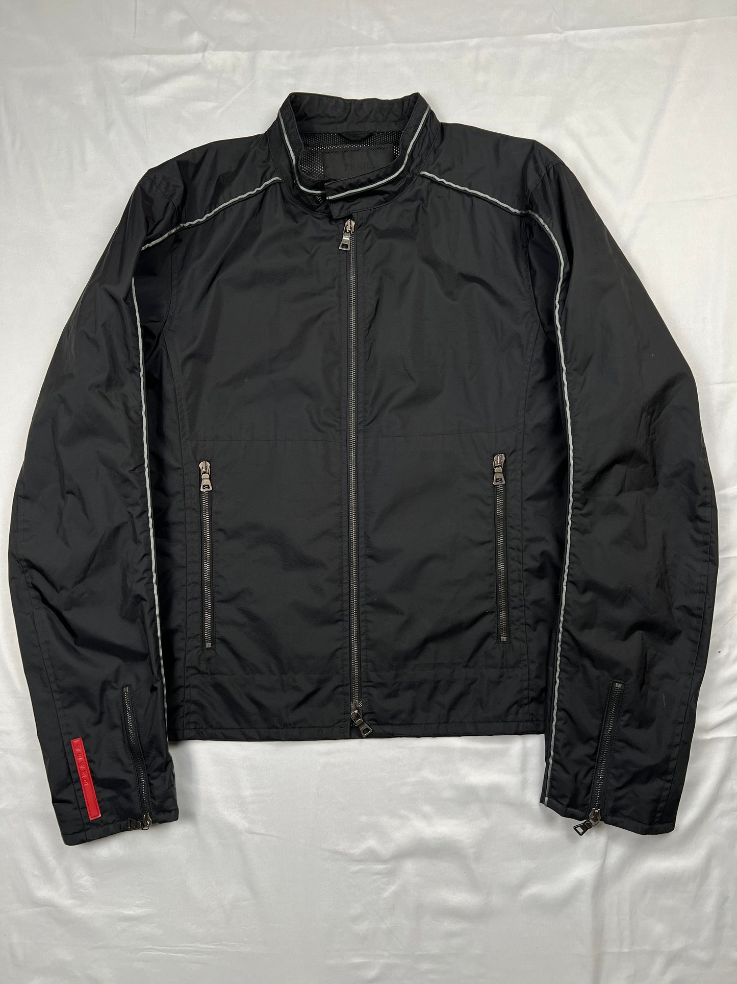 .Prada Black Nylon Jacket (M/L)