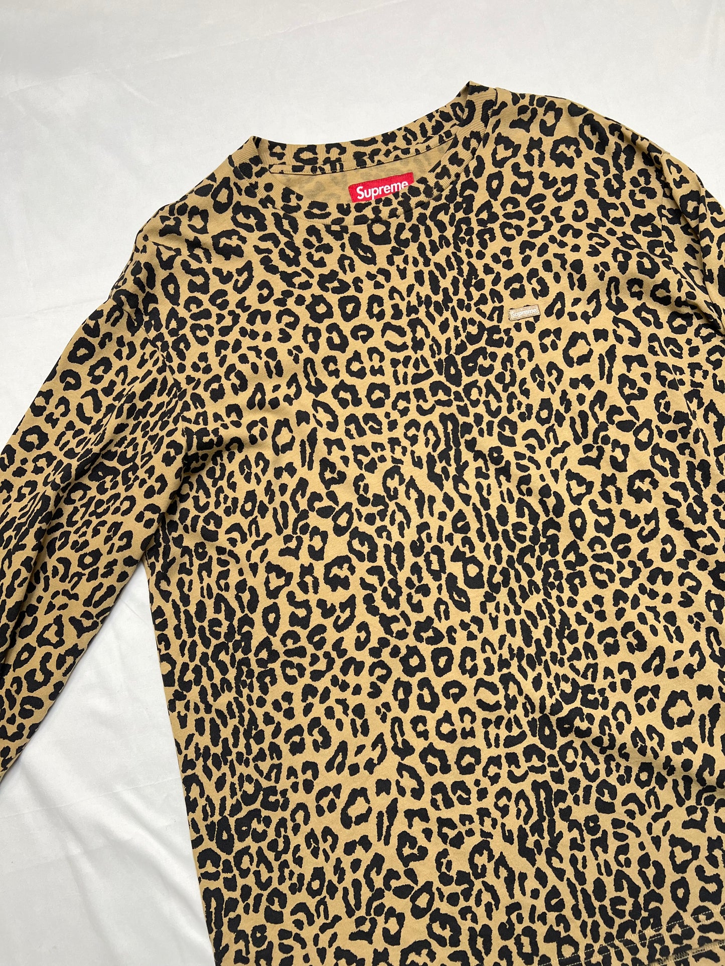 Supreme Leopard longsleeve (S/M)