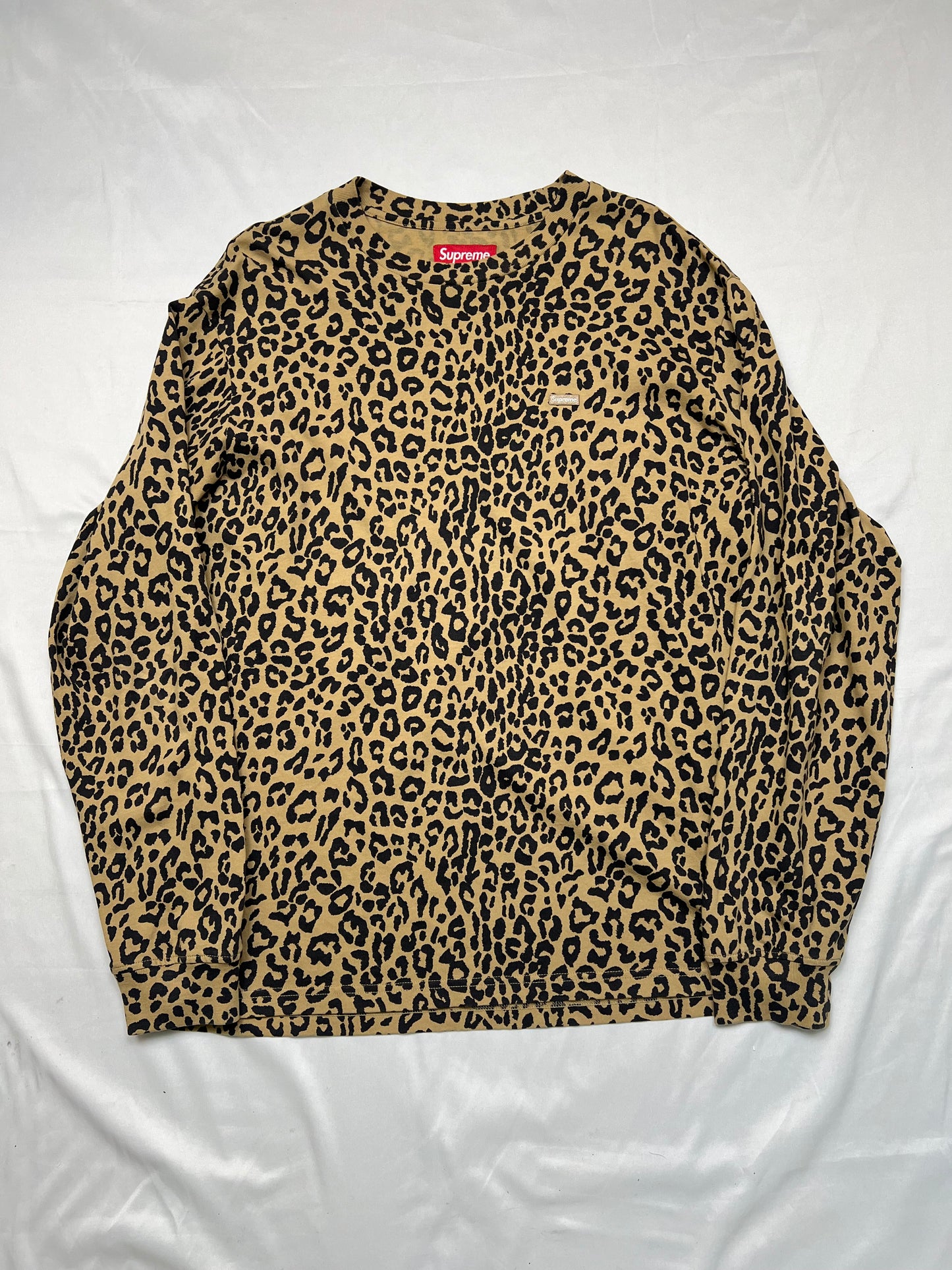 Supreme Leopard longsleeve (S/M)
