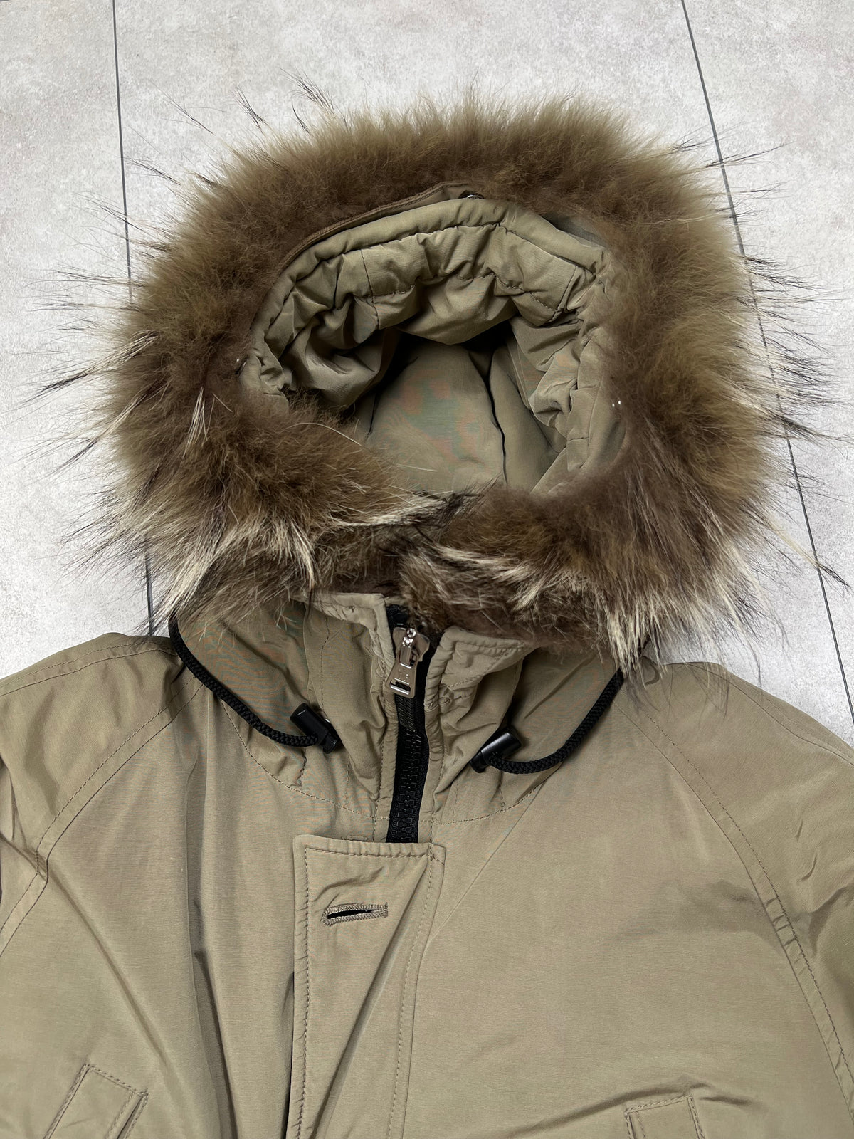 Moncler Fur Puffer (L)