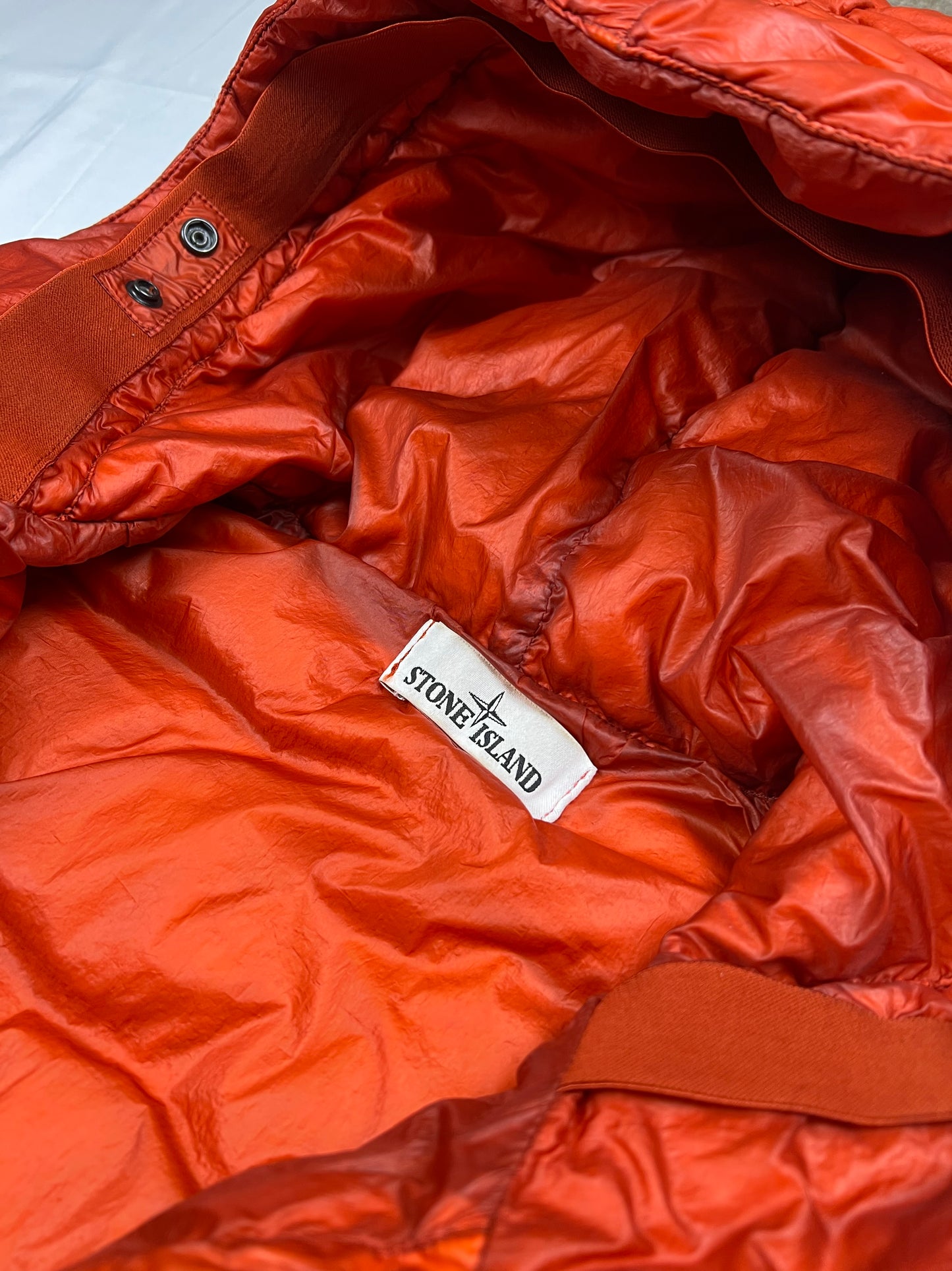 Stone Island 2014 Red Garment Dyed Puffer (S)