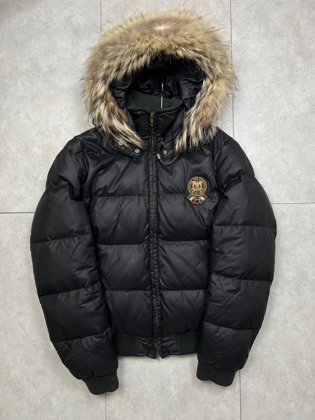 Dolce & Gabbana Fur Puffer (M/L)