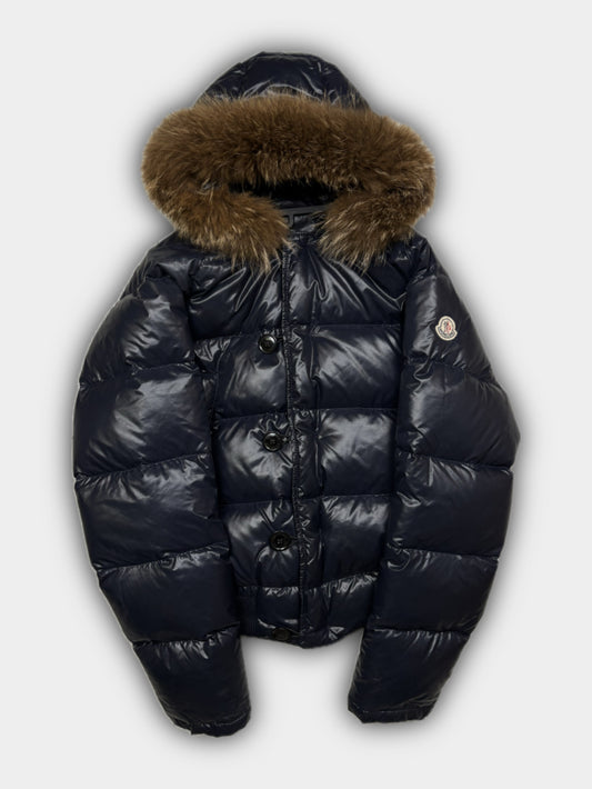 .Moncler Fur Puffer (L)