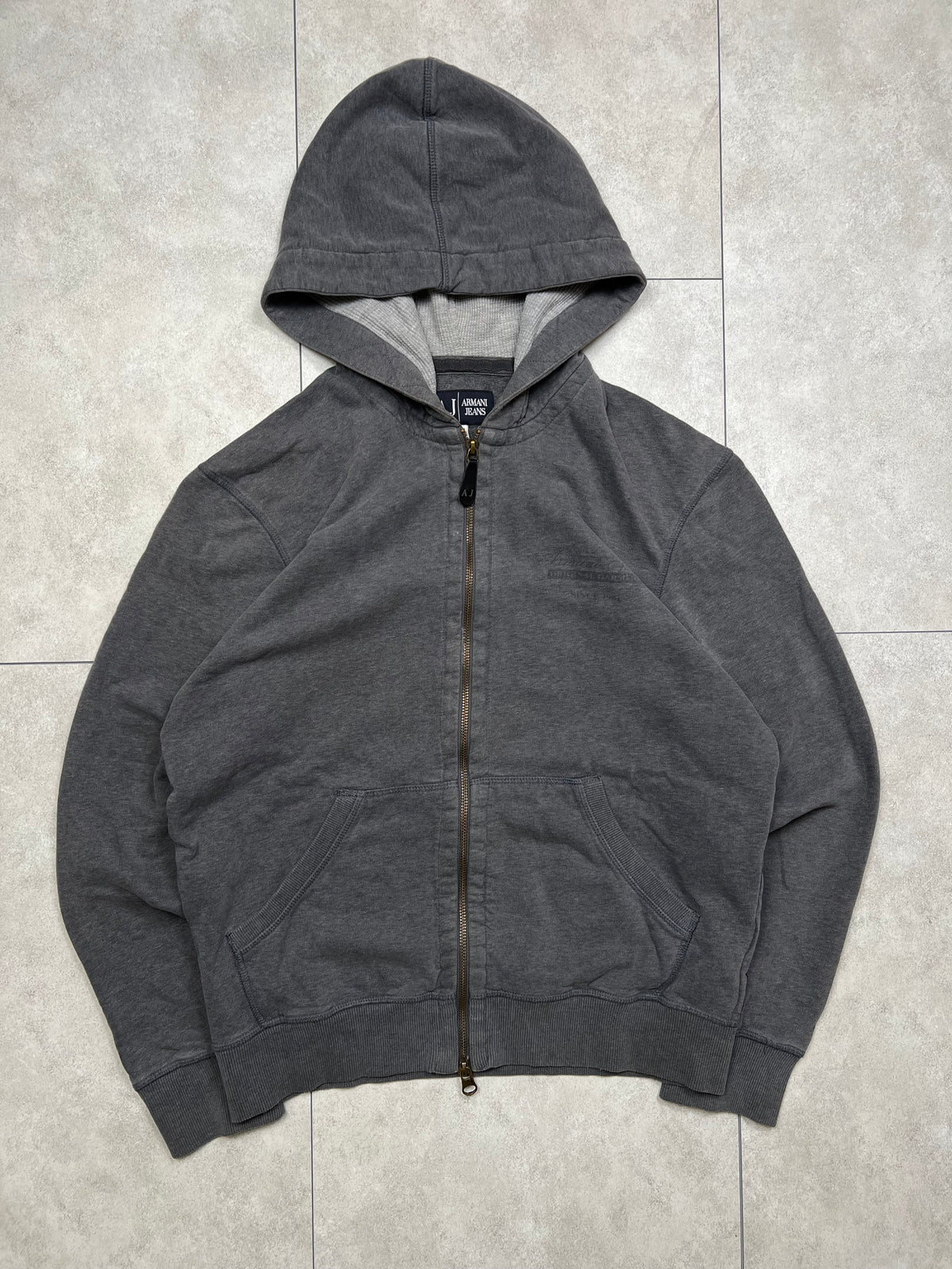 Armani Jeans Zip-Up Hoodie (S/M)