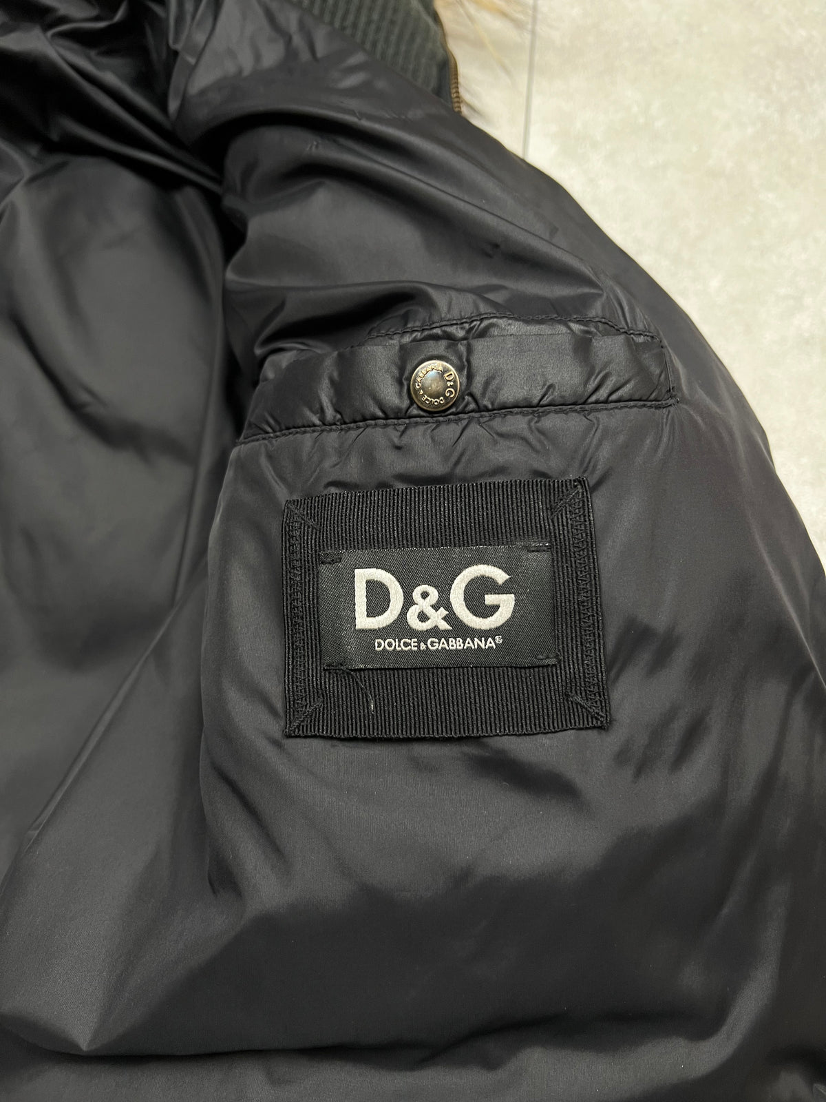 Dolce & Gabbana Fur Puffer (M/L)