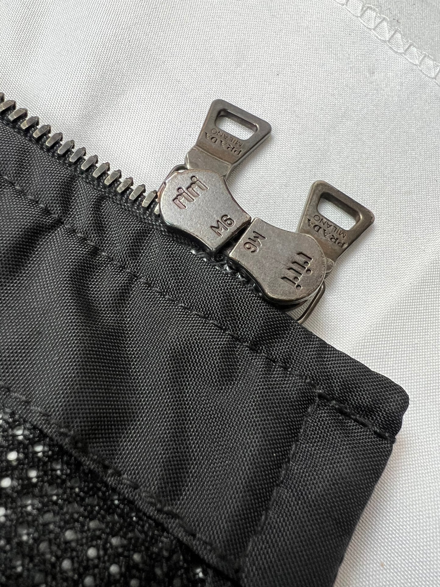 .Prada Black Nylon Jacket (M/L)