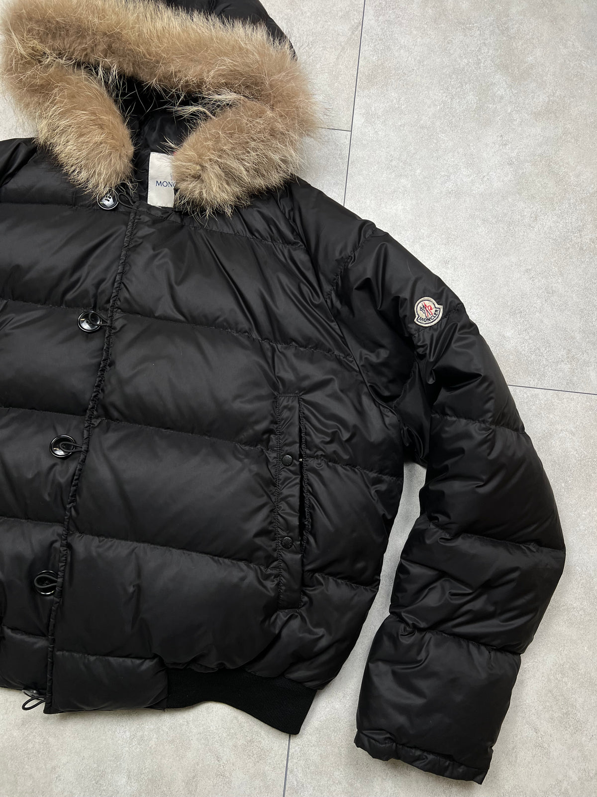Moncler Fur Puffer (XL)