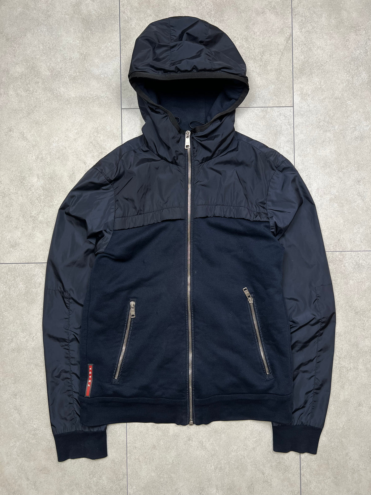 Prada Zip-Up Hoodie (S)