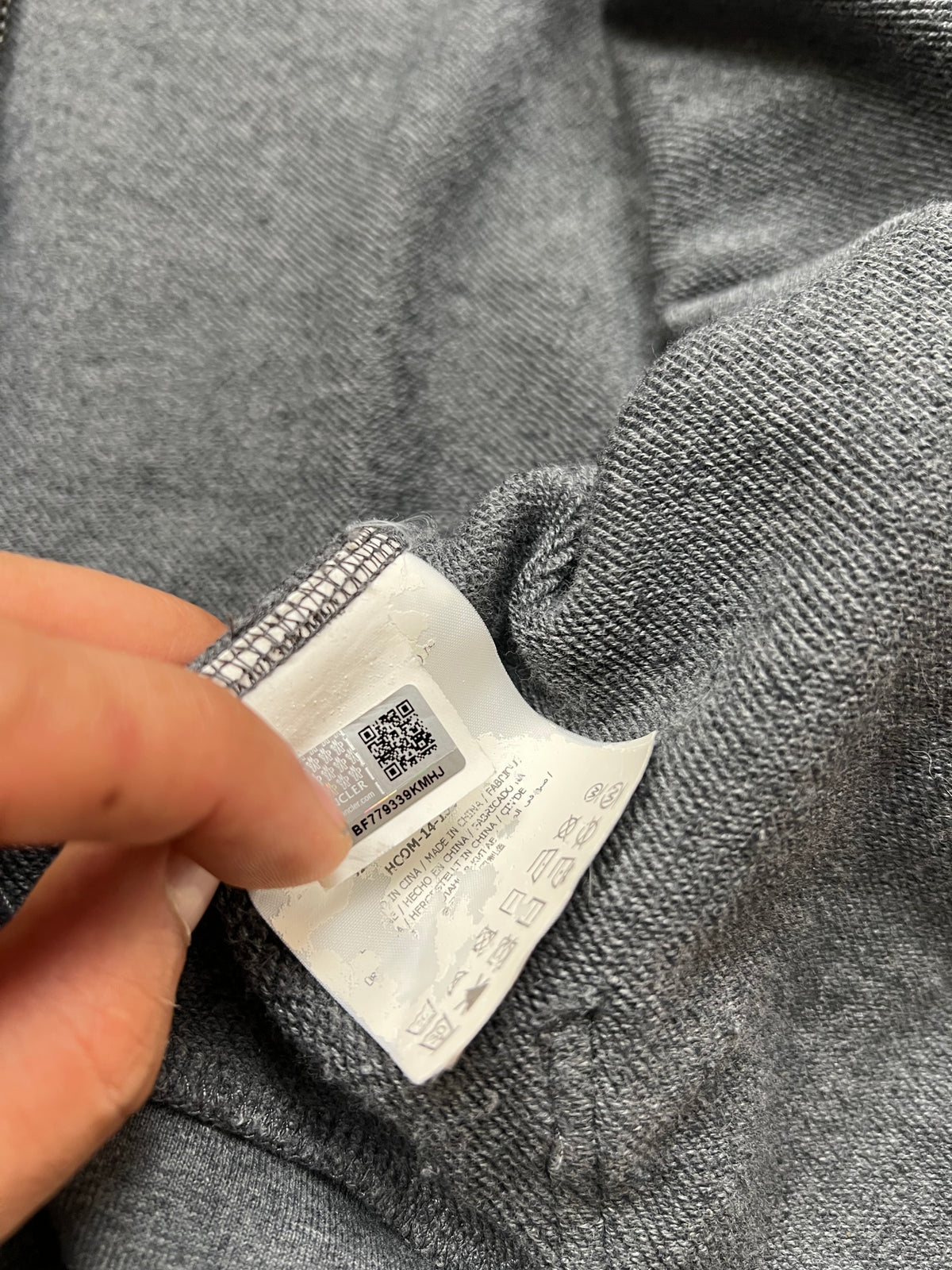 Moncler Zip-Up Hoodie (S/M)